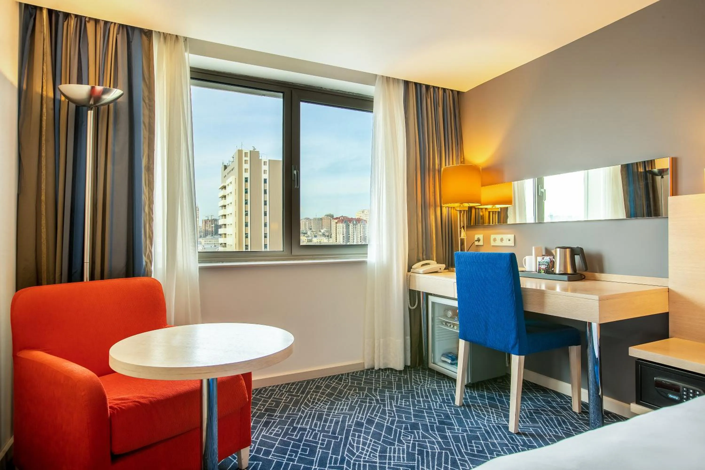 Seating area in Radisson Hotel Baku