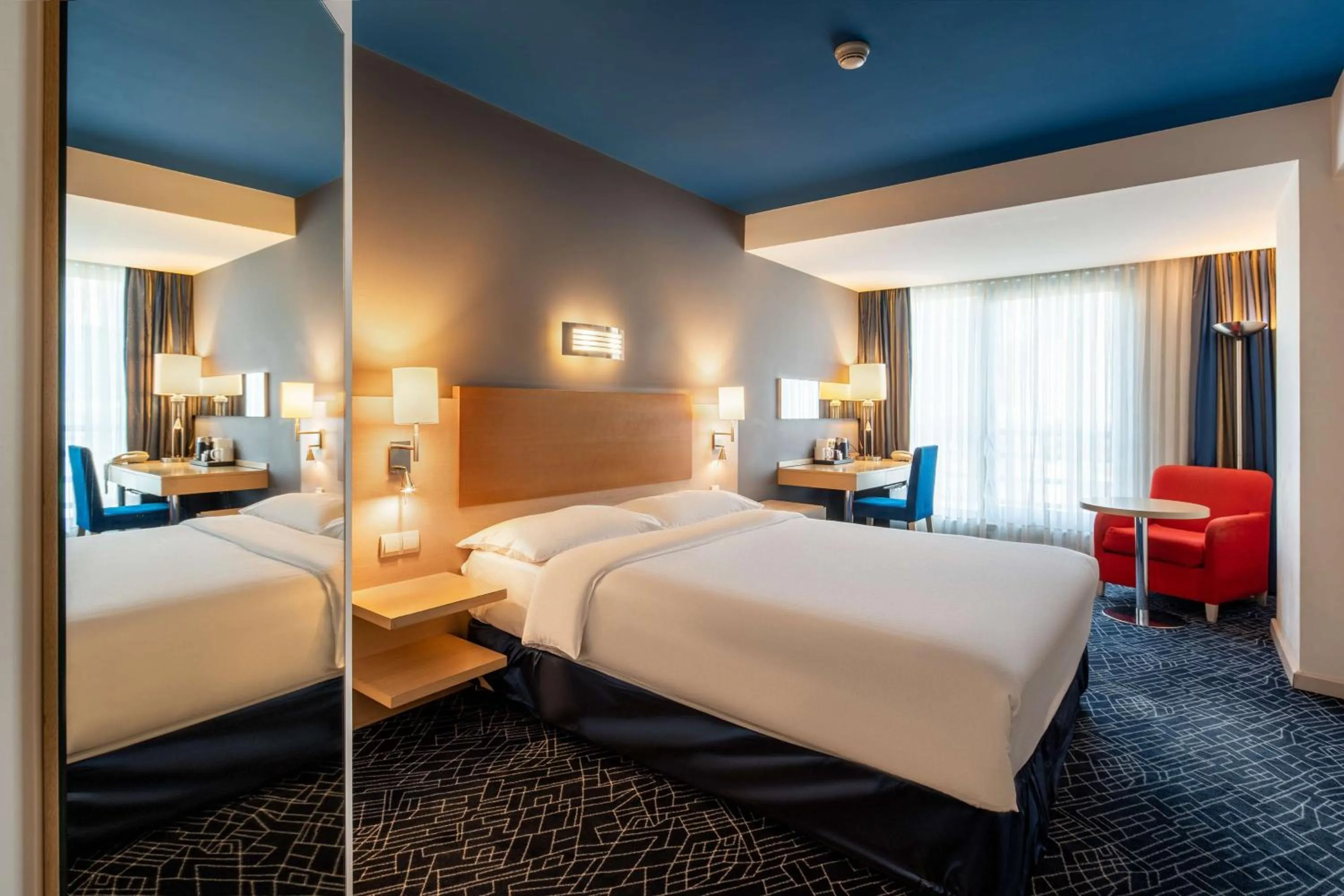 Bed in Radisson Hotel Baku