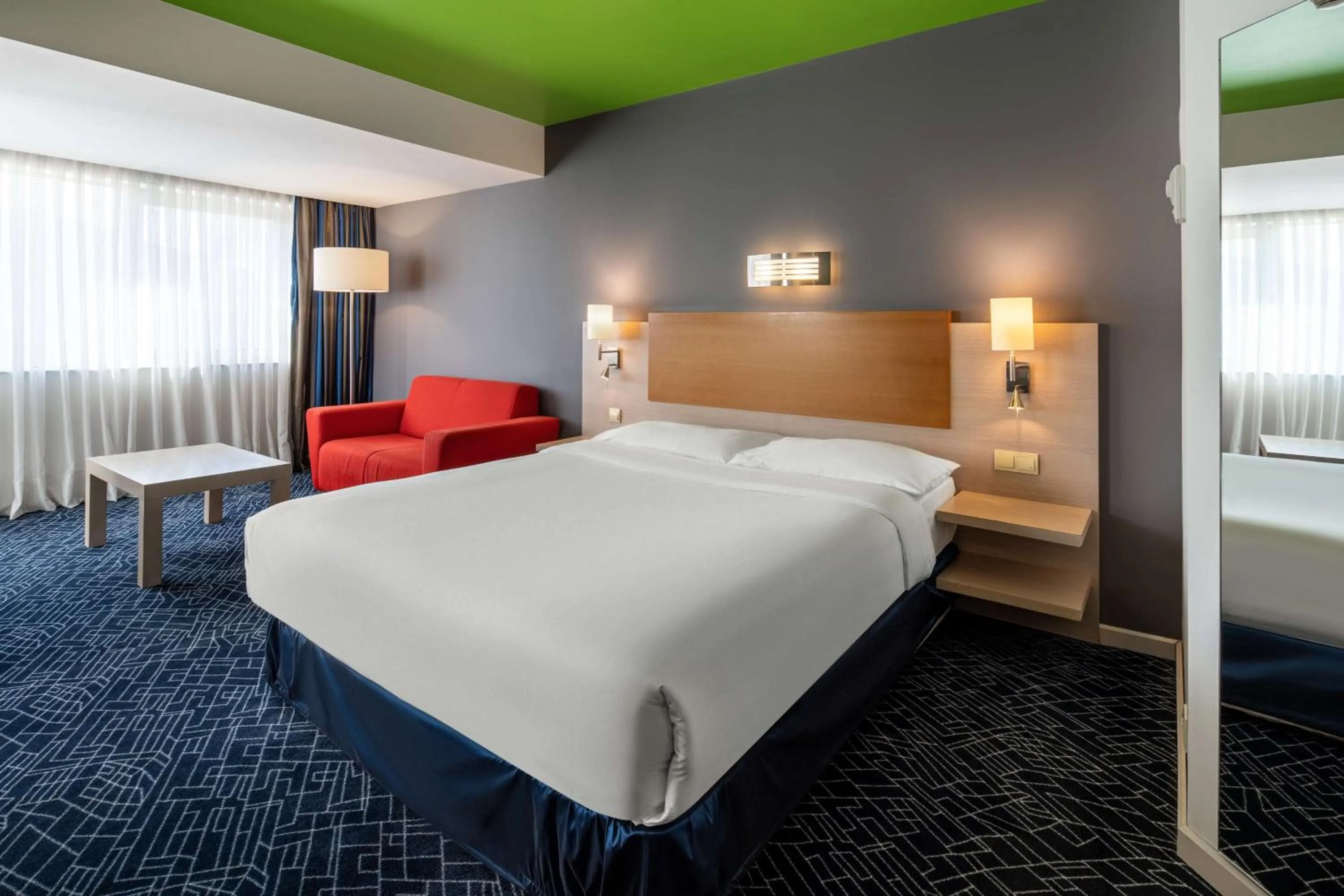 Bed in Radisson Hotel Baku