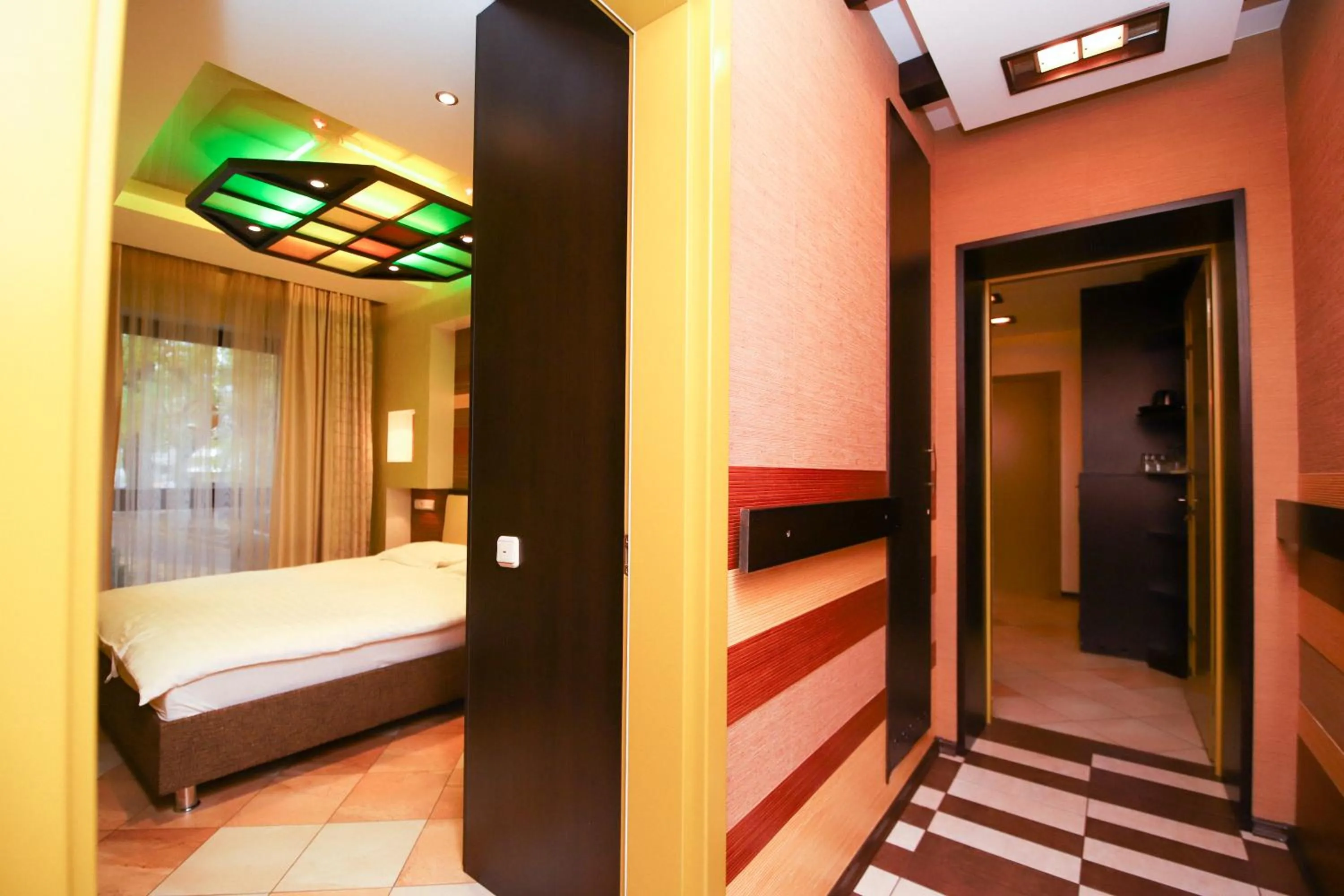 Decorative detail, Bed in Prestige apart-hotel