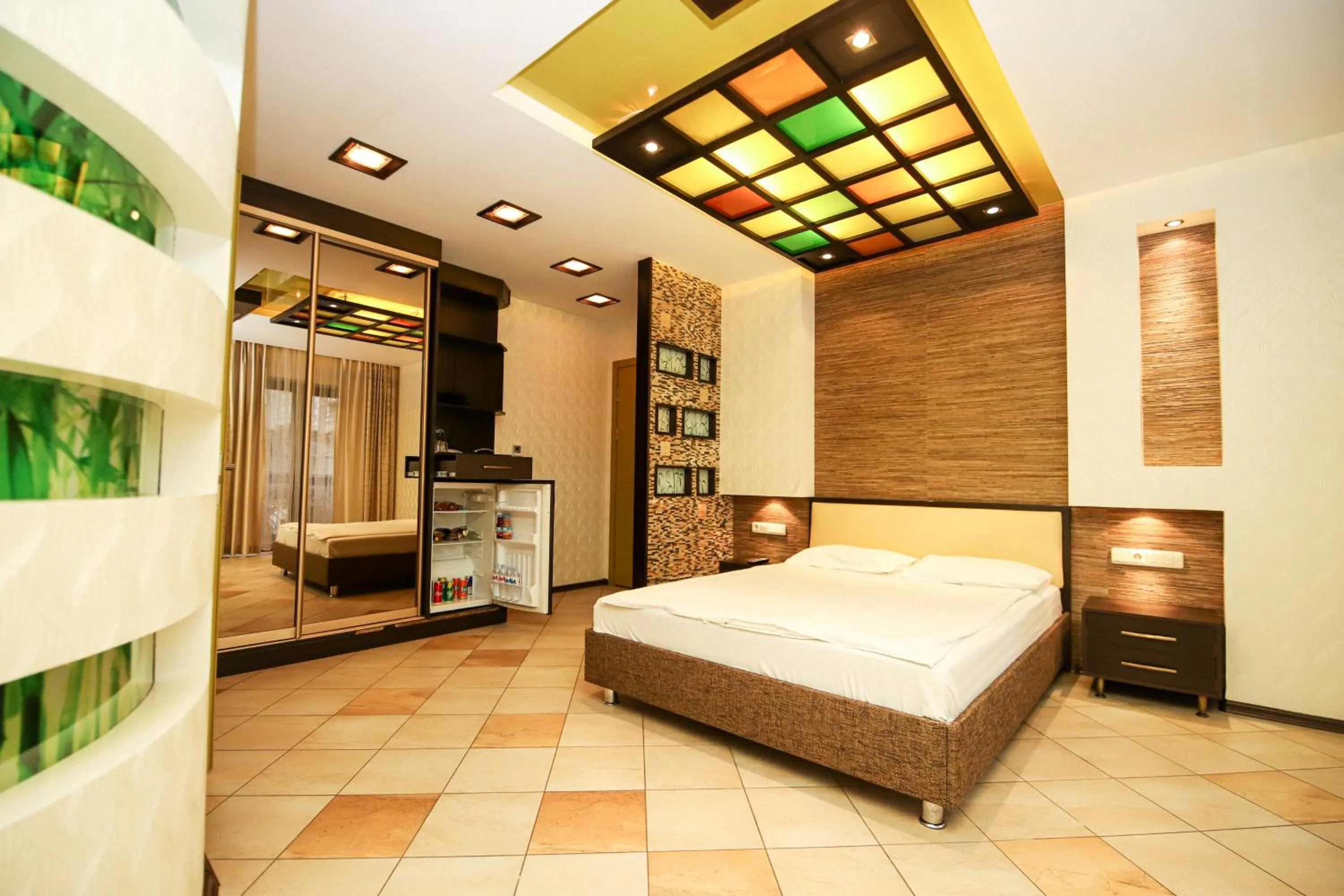 Decorative detail, Bed in Prestige apart-hotel