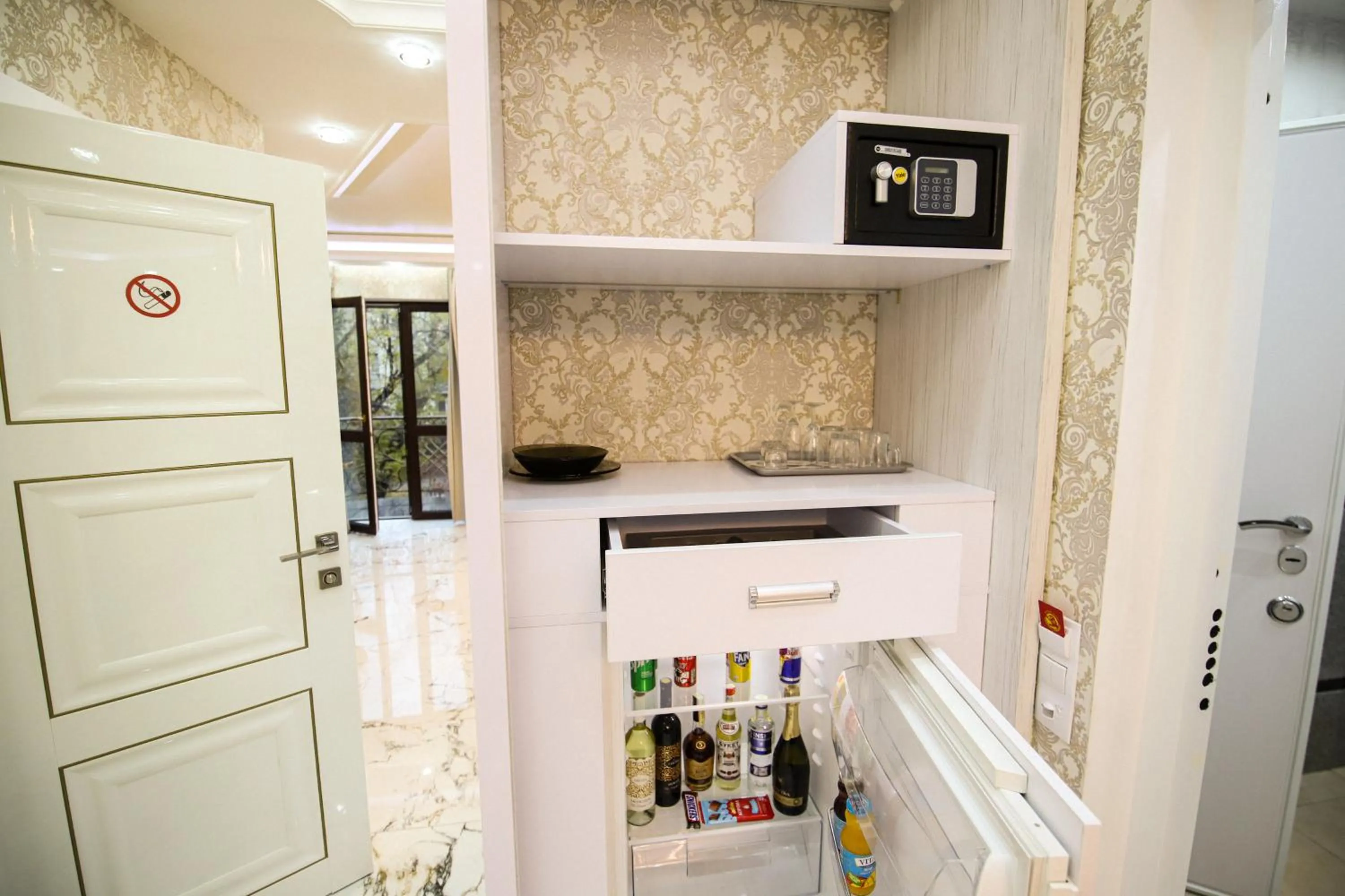 Decorative detail in Prestige apart-hotel