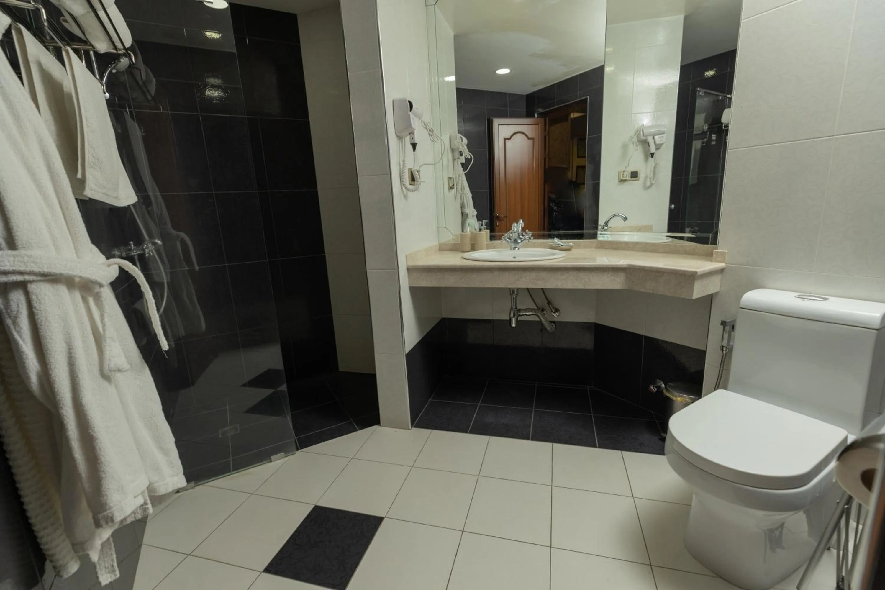 Toilet in Shirak Hotel