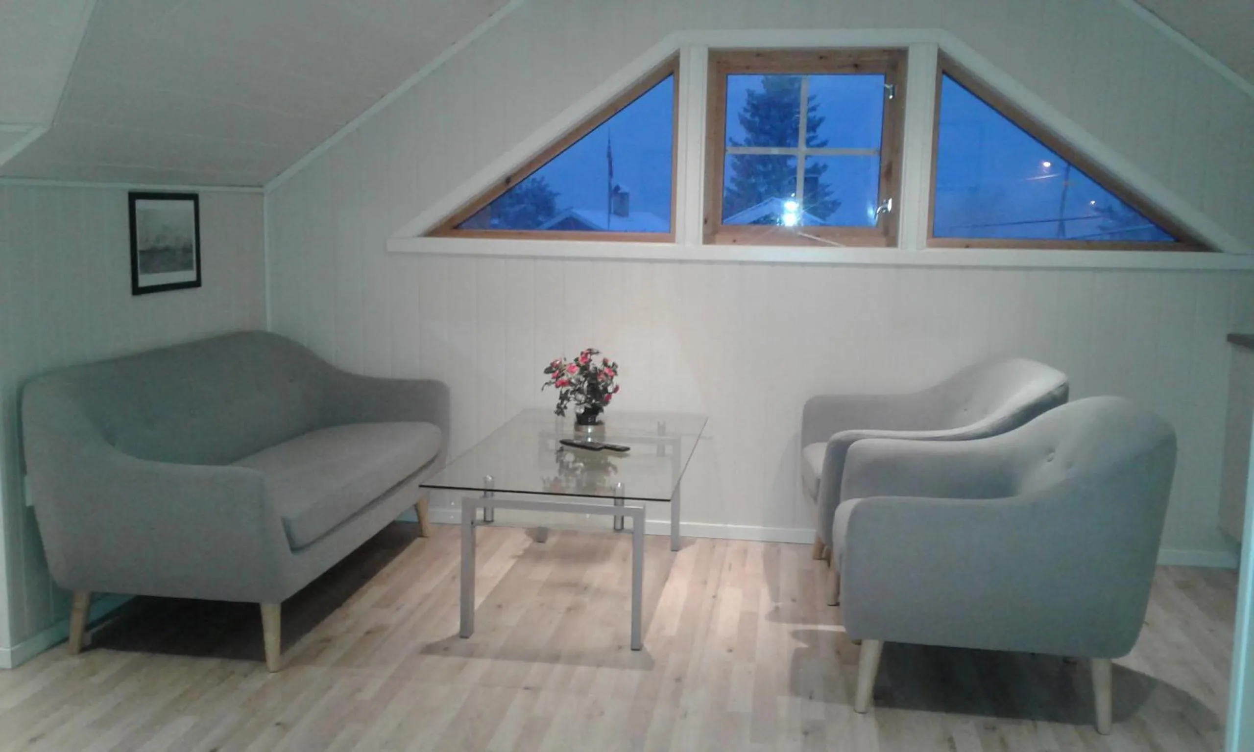 Seating area in Furoy Hotel Apartments and Boating