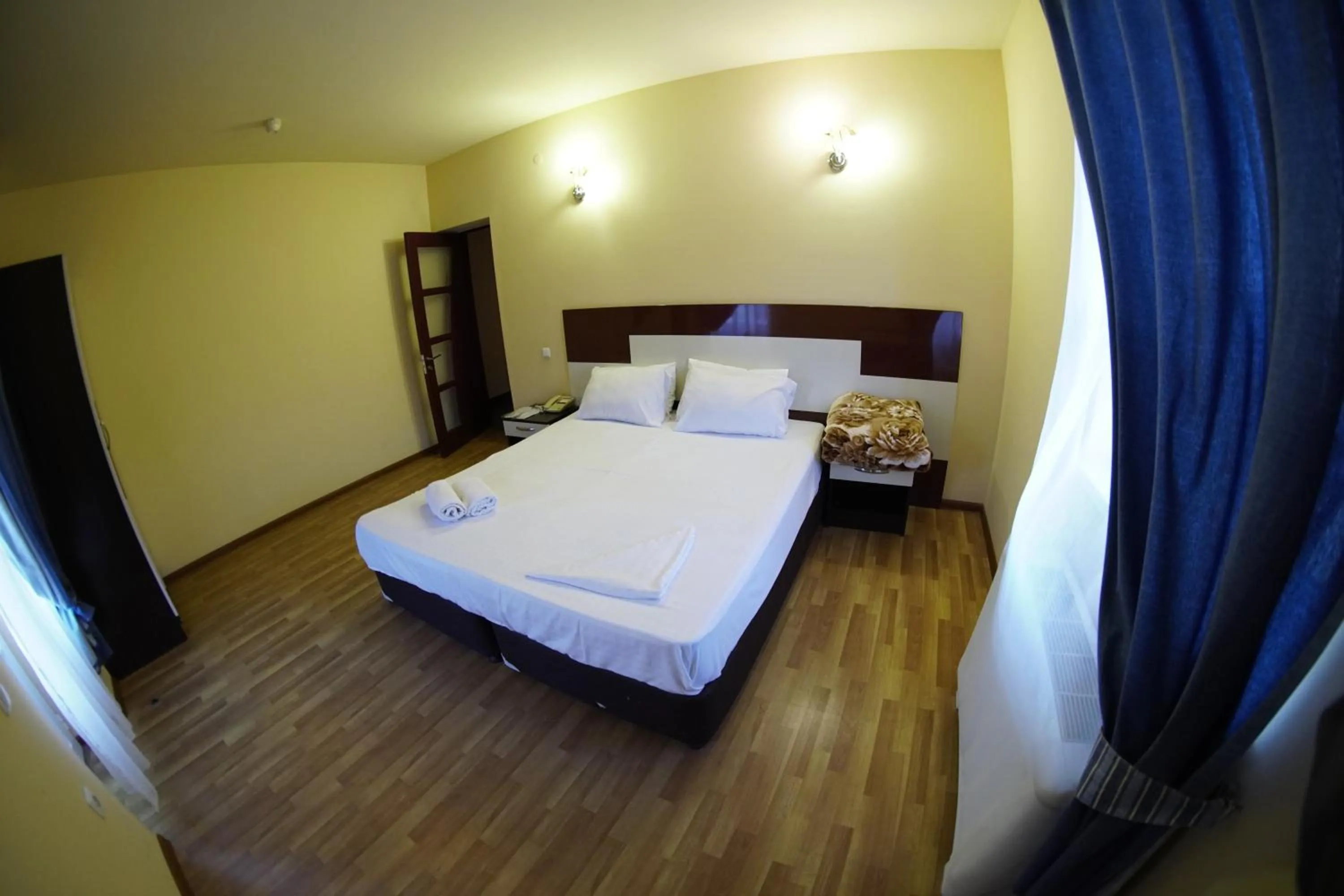 Bed in Aquapark Hotel & Villas