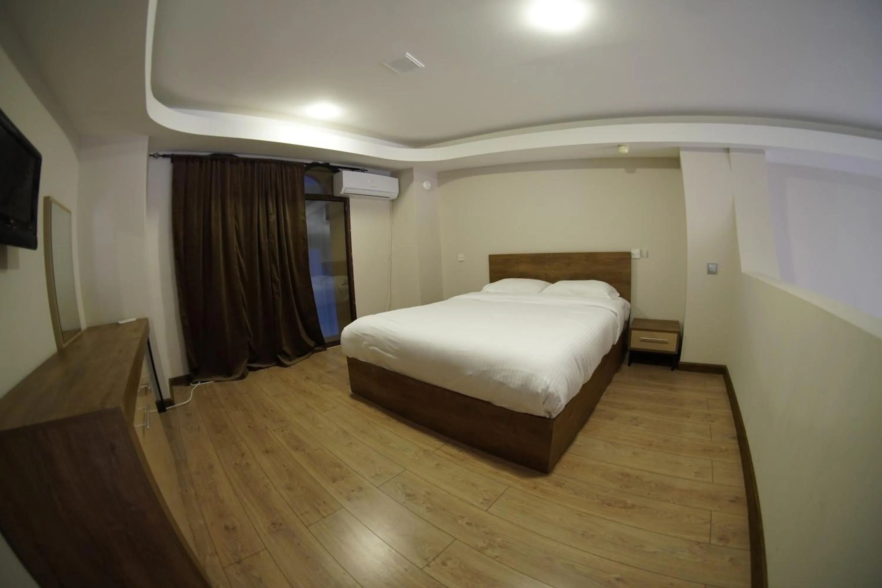 Bed in Aquapark Hotel & Villas