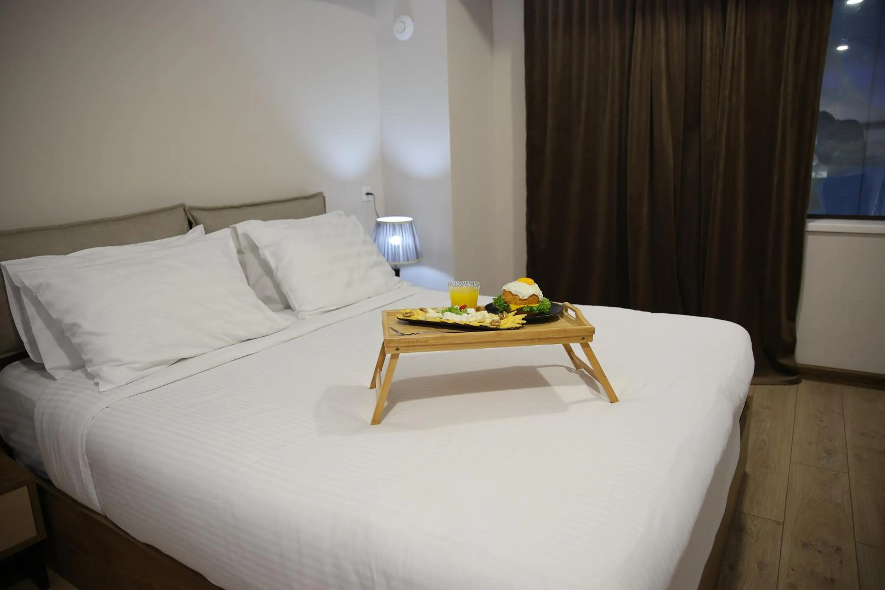 Bed in Aquapark Hotel & Villas