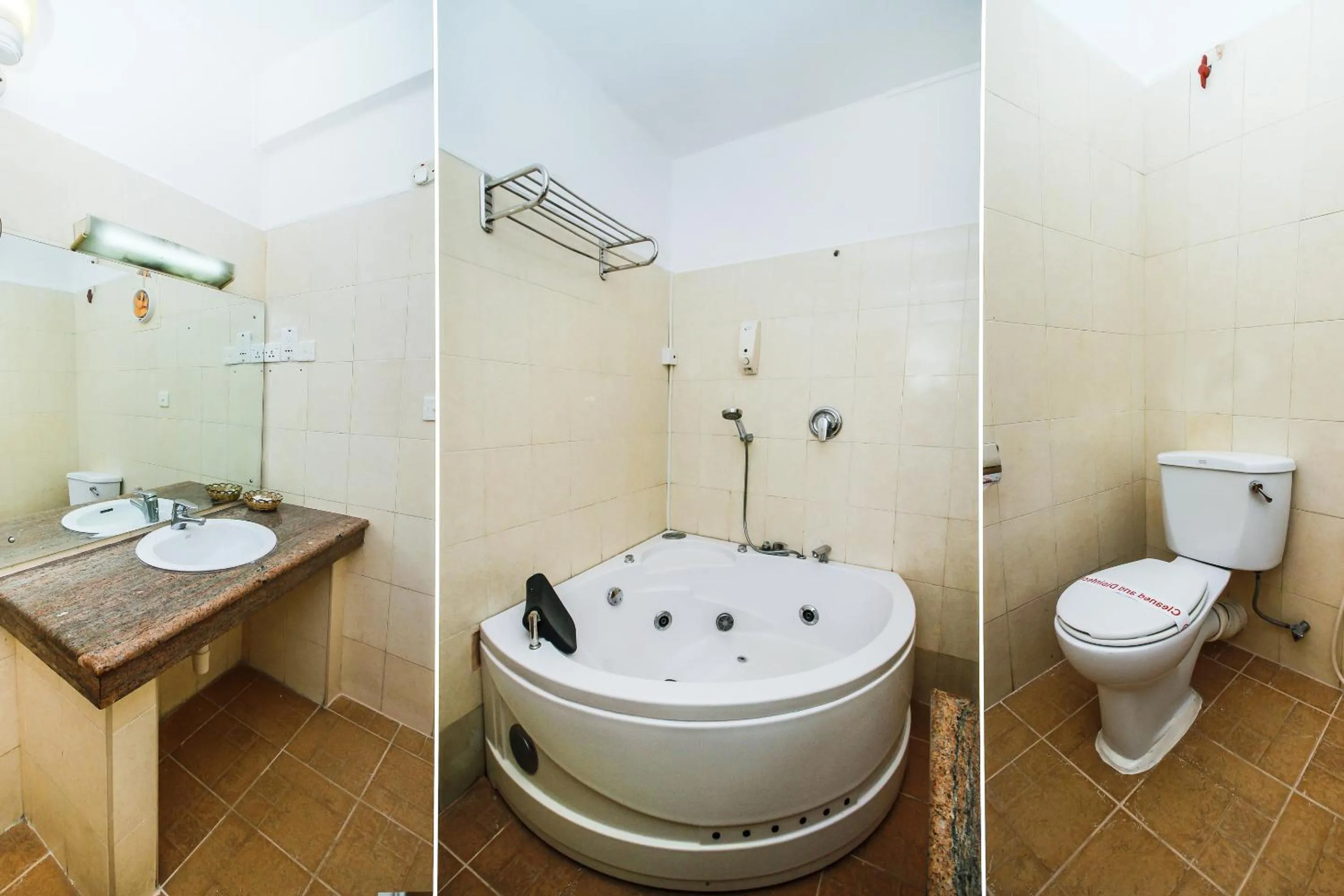 Bathroom in Omega Regency Colombo