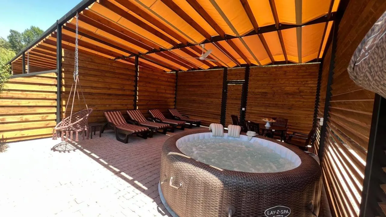 Hot Tub in Armenian Village Park Hotel & FREE Water Park, GYM