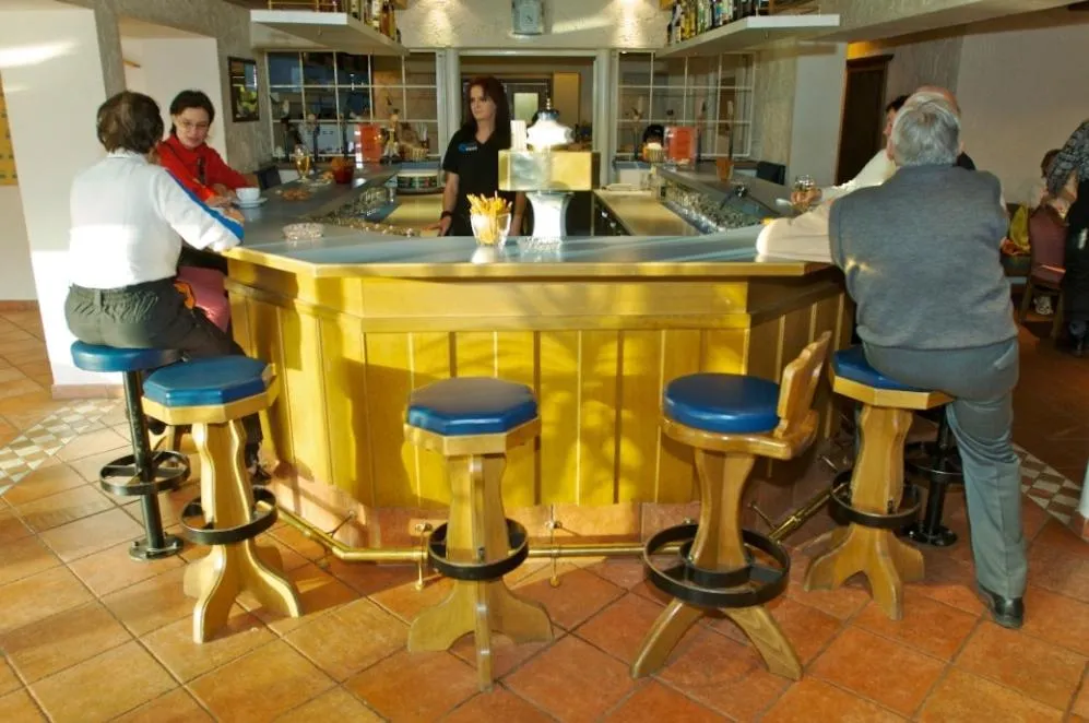 Lounge or bar in Hotel Edelweiss