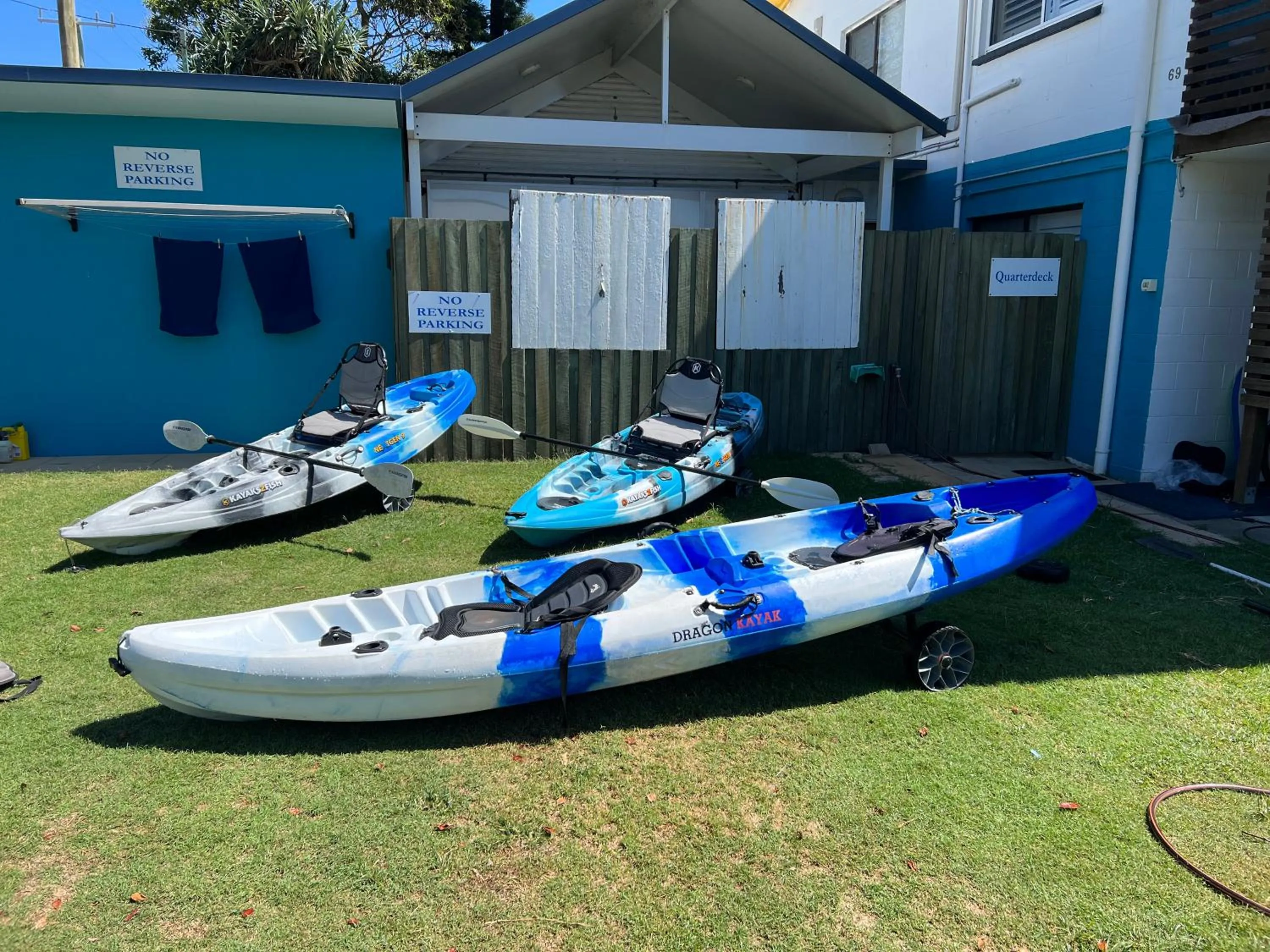 Canoeing in Blue River Apartments