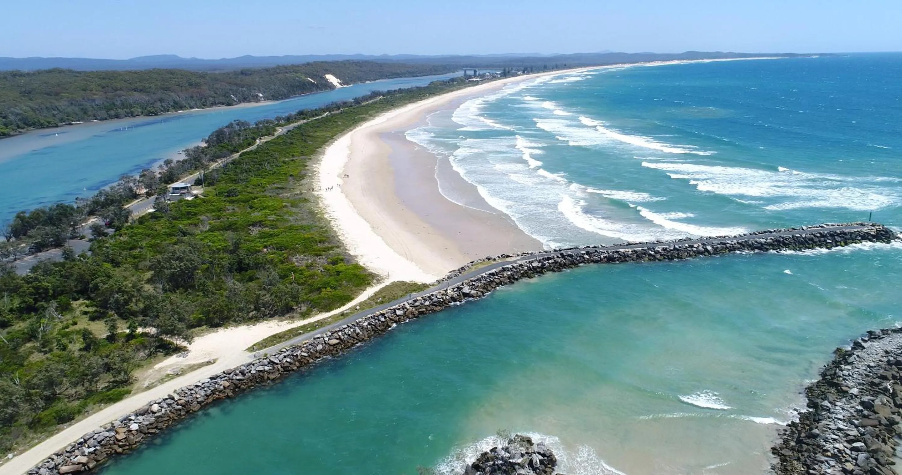 Beach in Blue River Apartments