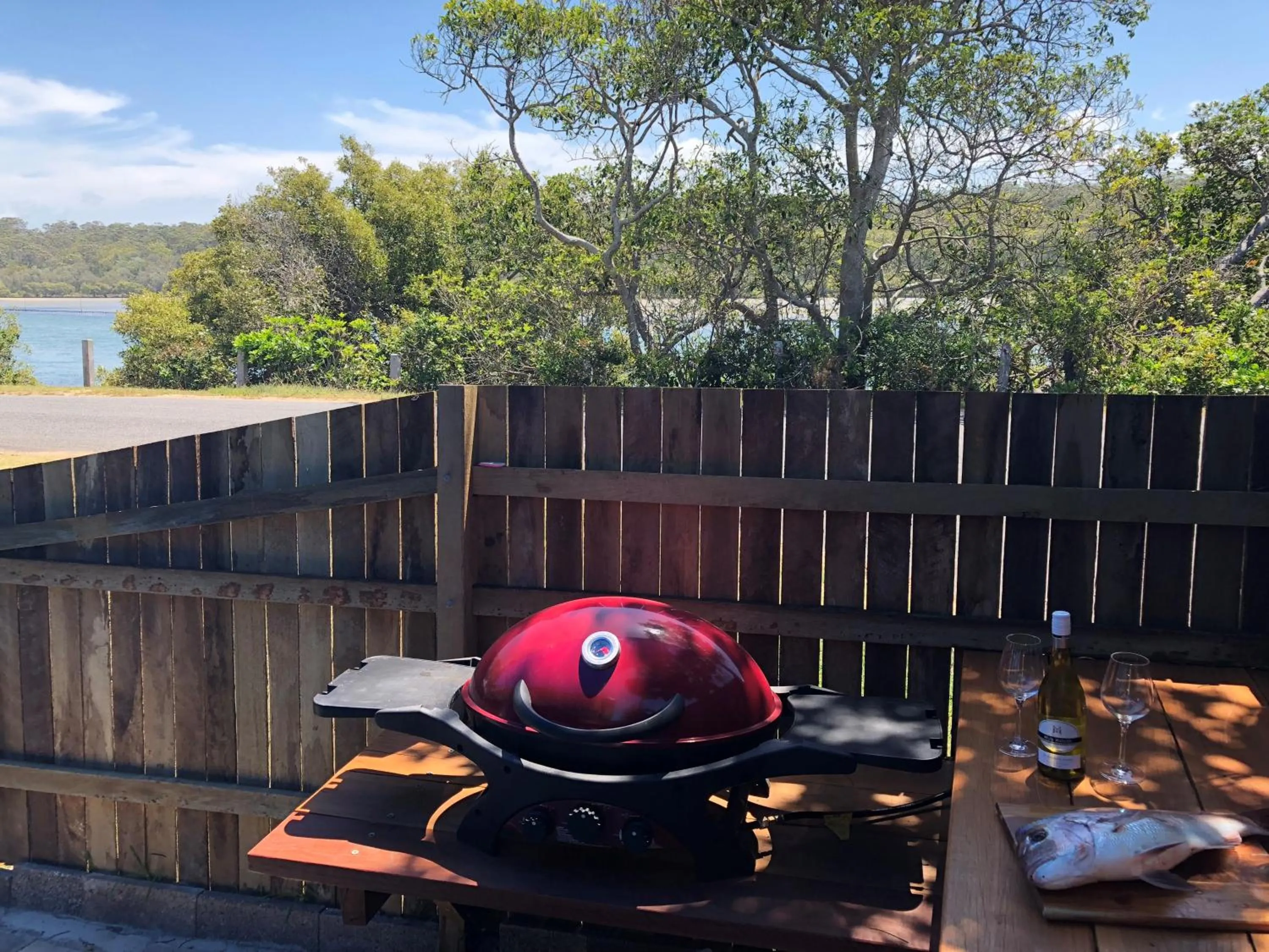 Patio in Blue River Apartments
