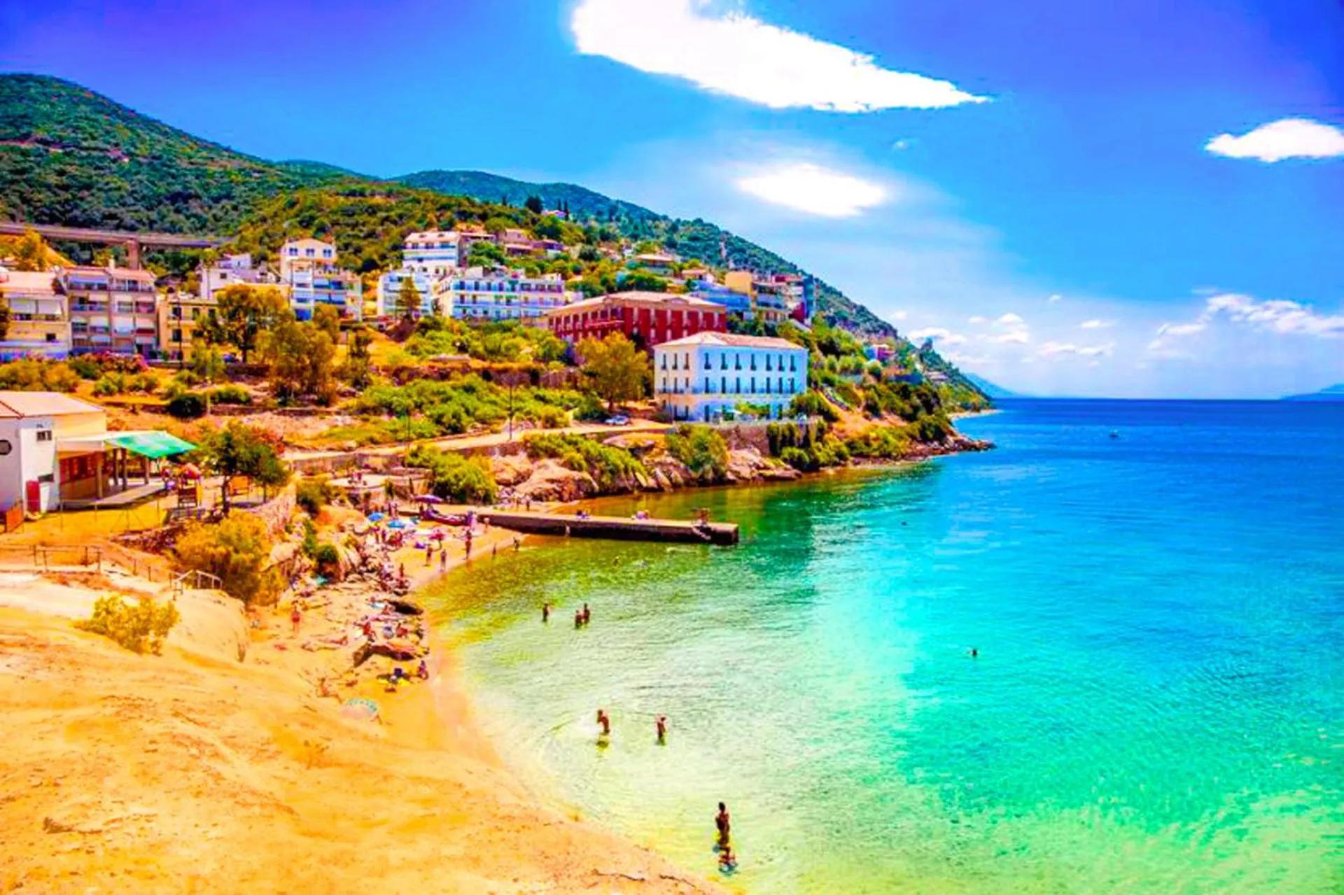 Beach in Mitho Hotel Spa