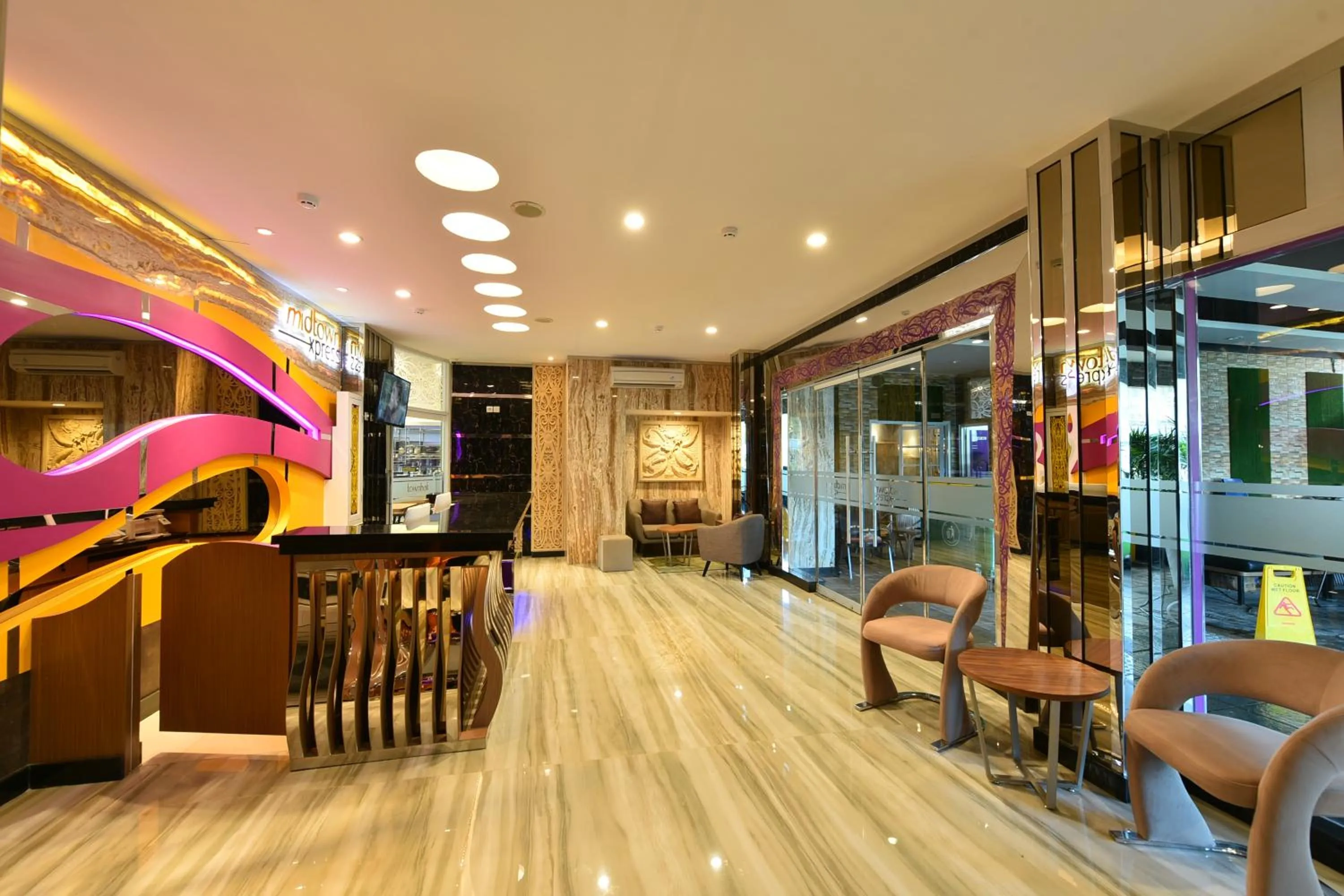 Lobby or reception in Midtown Xpress Balikpapan