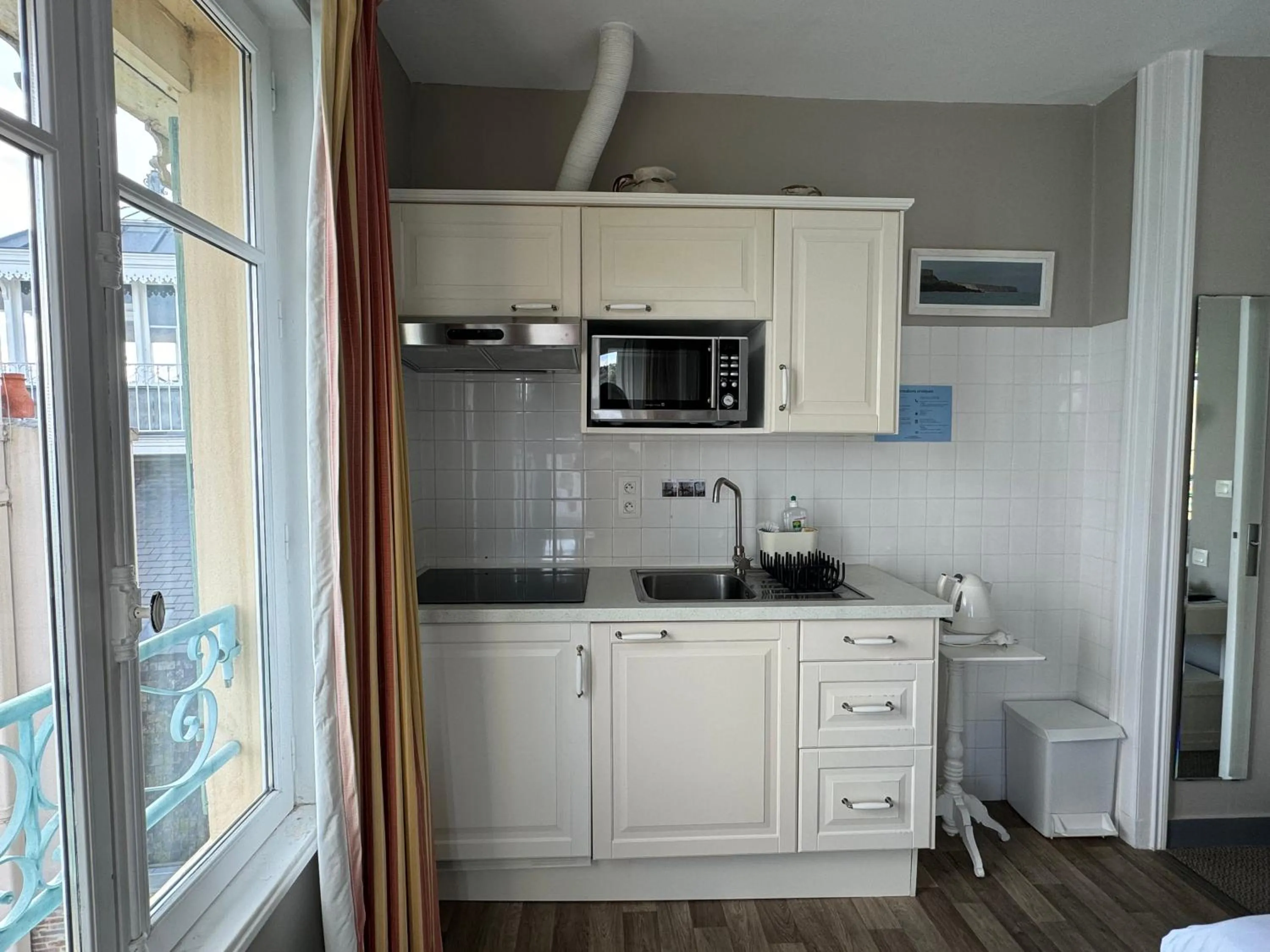 Sea view in Logis Hôtel Restaurant le Printania