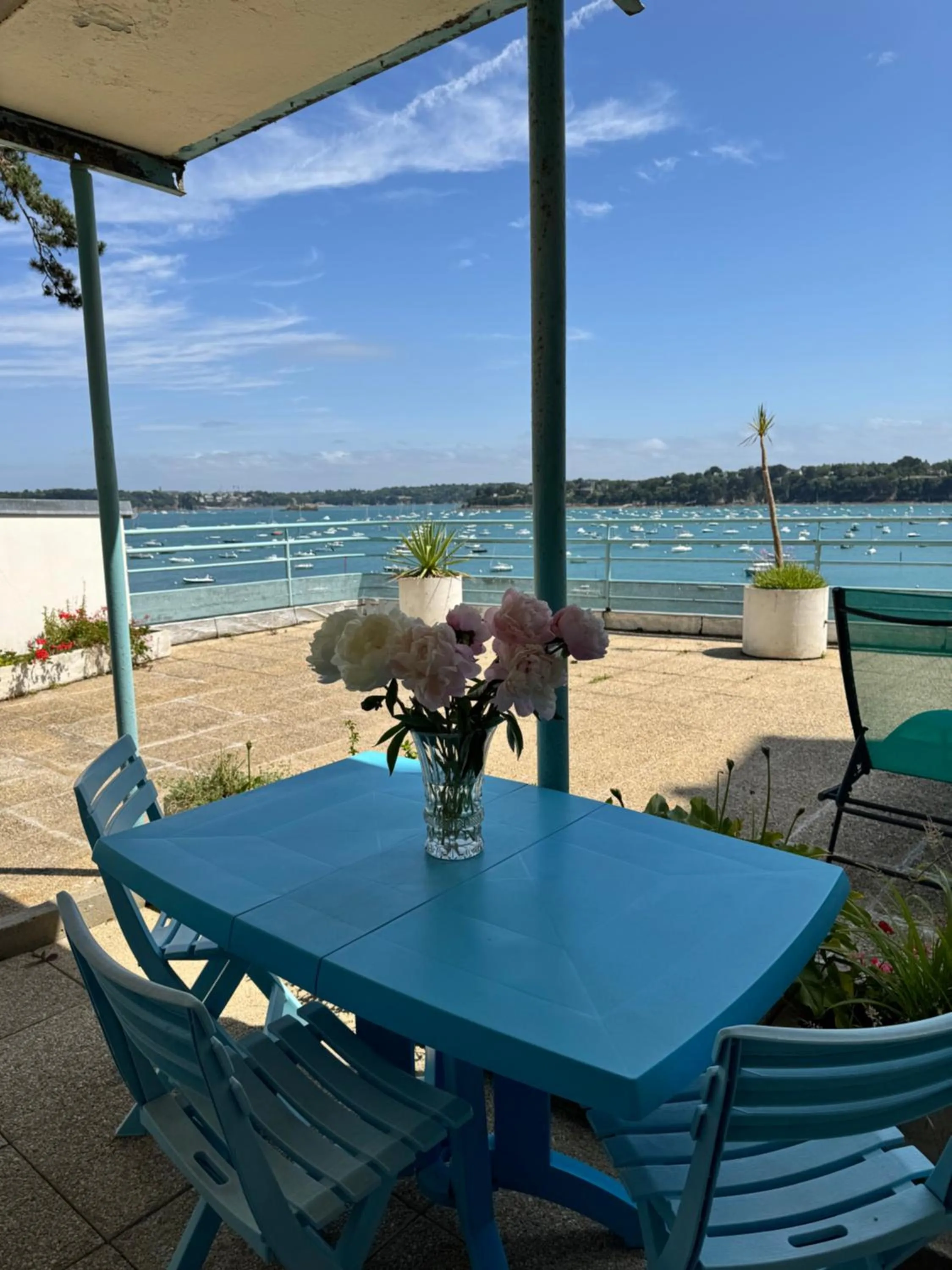 Sea view in Logis Hôtel Restaurant le Printania