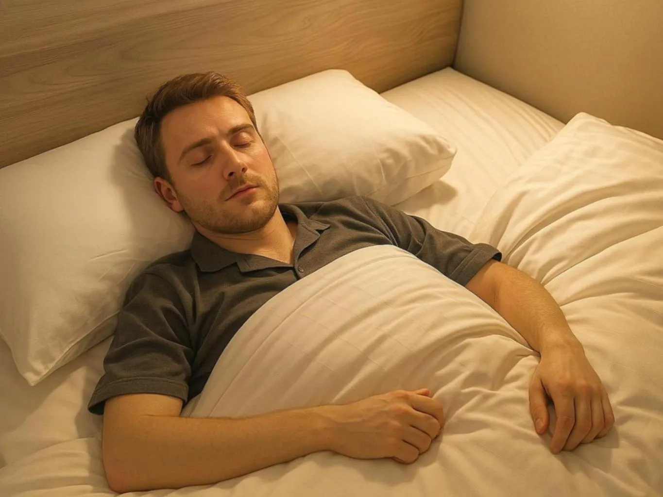 Bed in Super Hotel Kofu Showa Inter