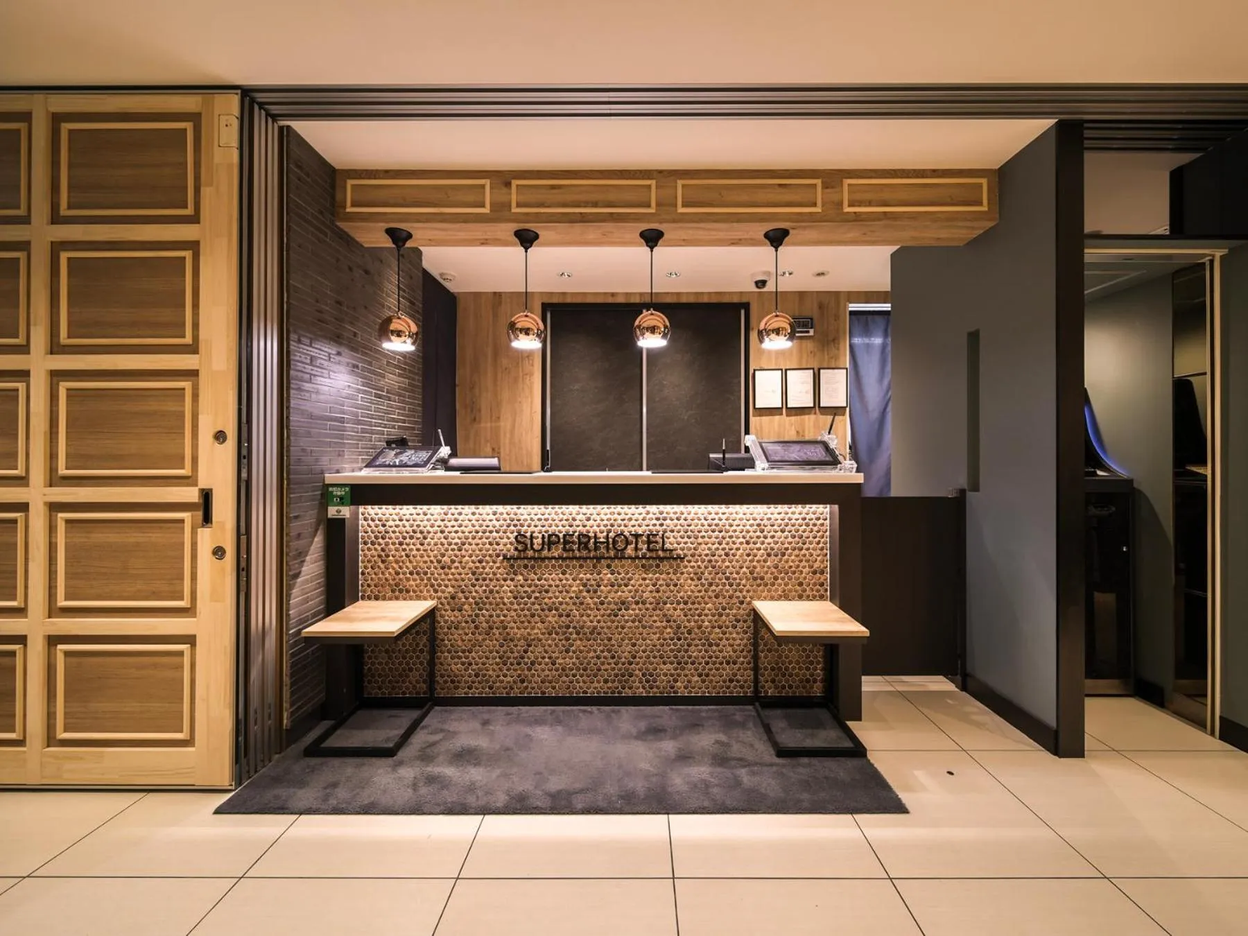 Area and facilities in Super Hotel Kofu Showa Inter