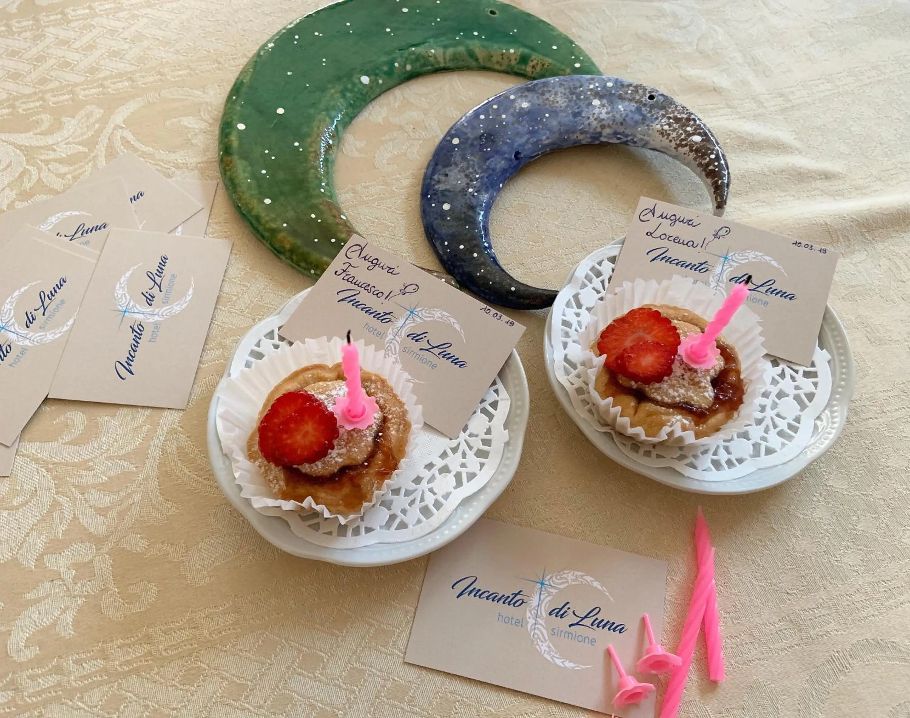 Decorative detail in Incanto di Luna Hotel