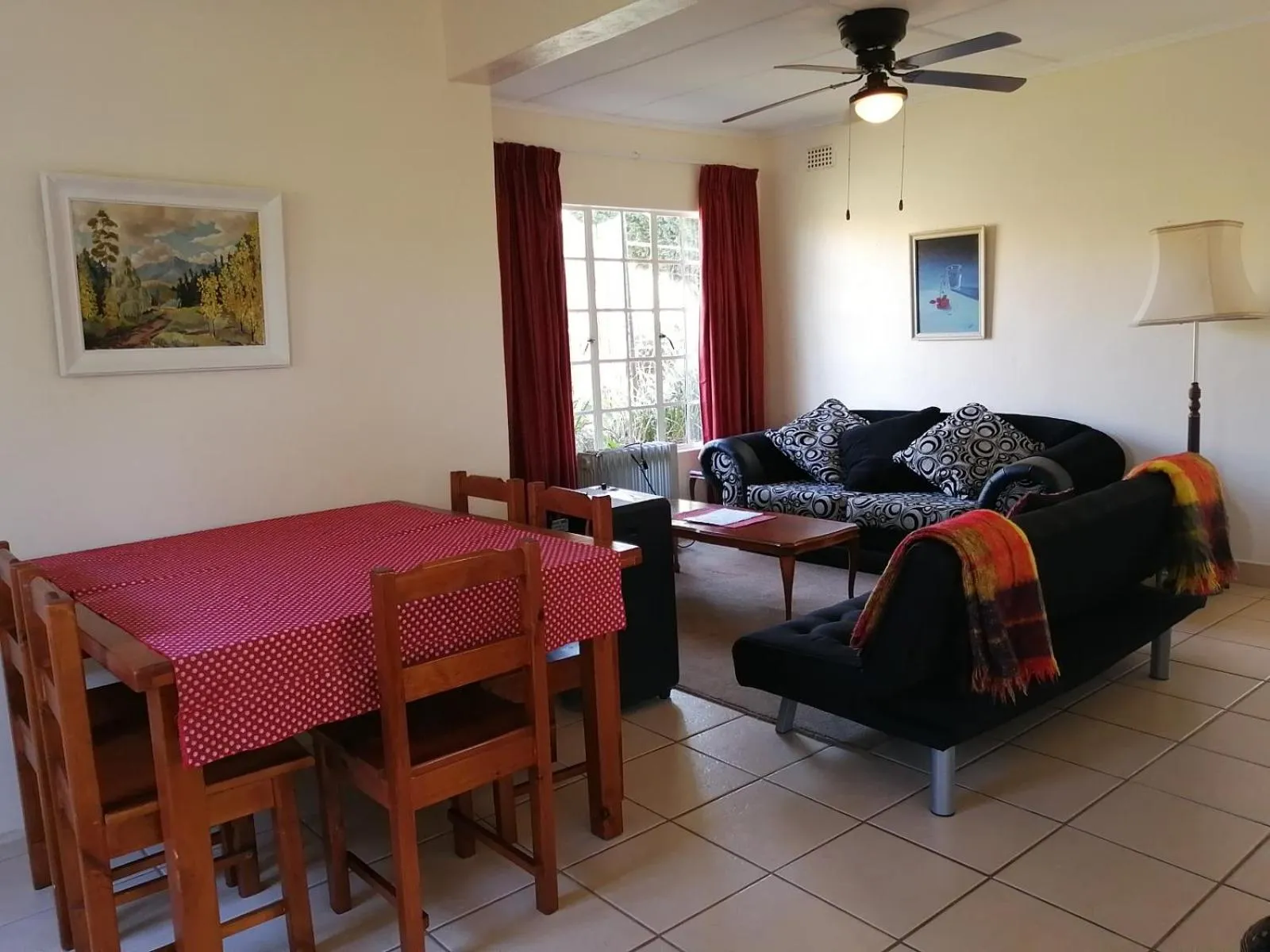 Living room in Bell Park Self Catering