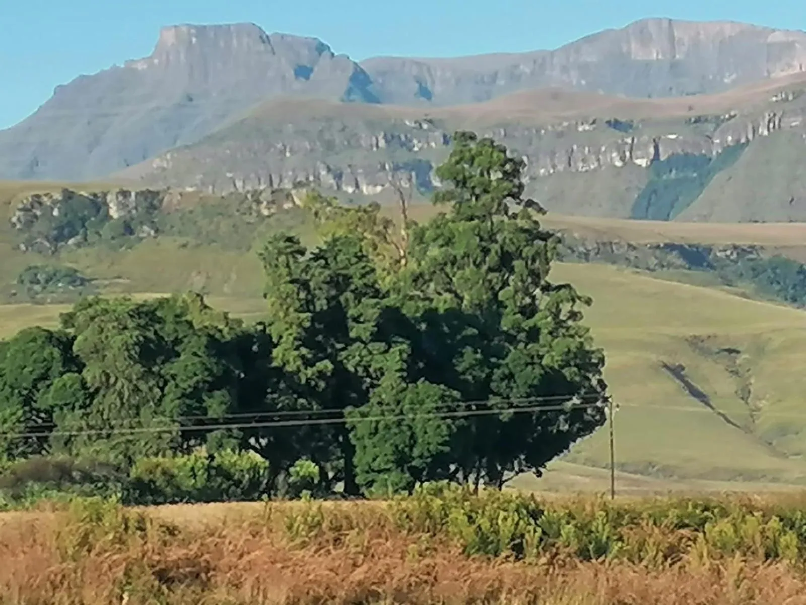 Mountain view in Bell Park Self Catering