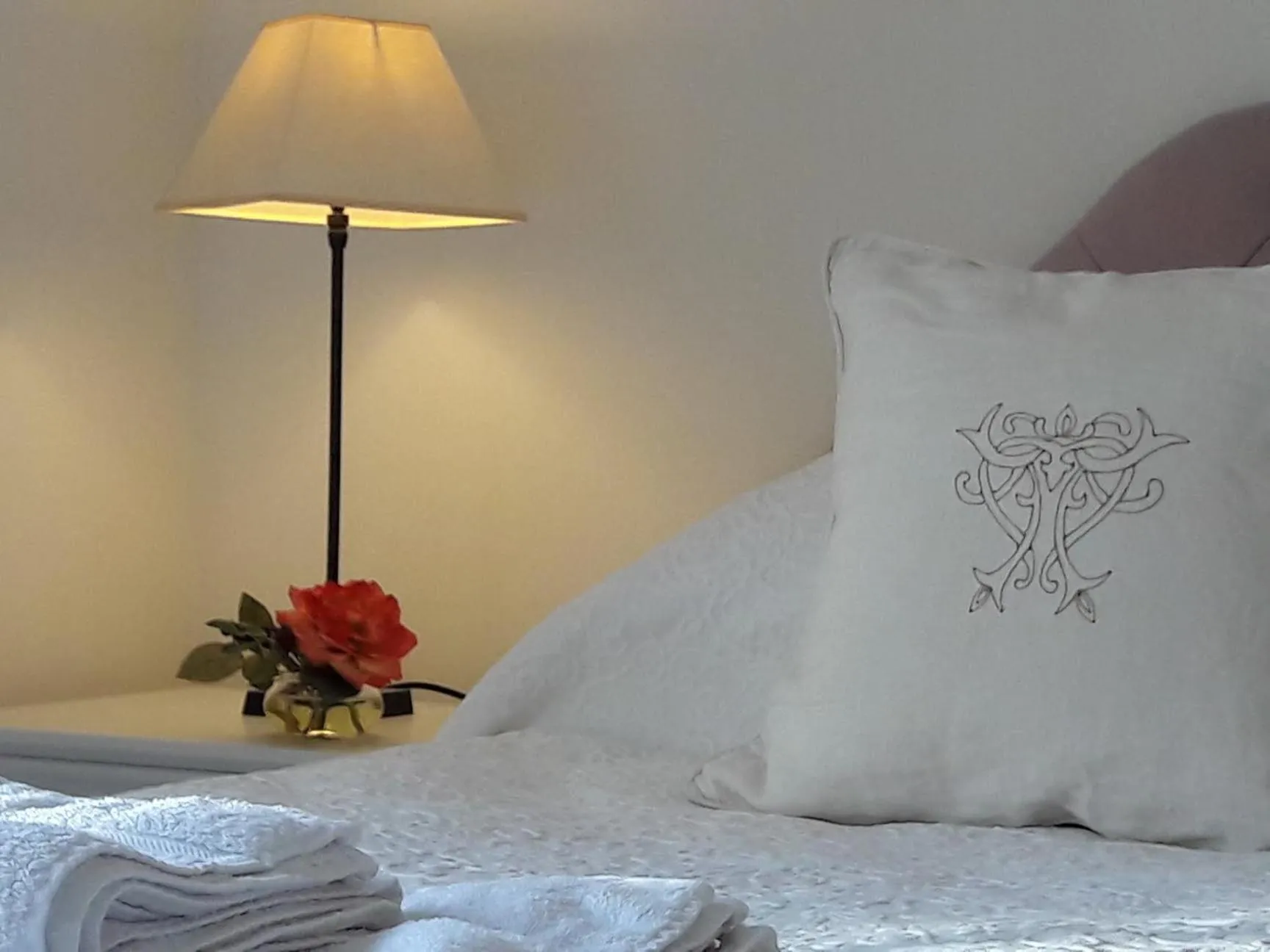 Decorative detail, Bed in Clock House B&B