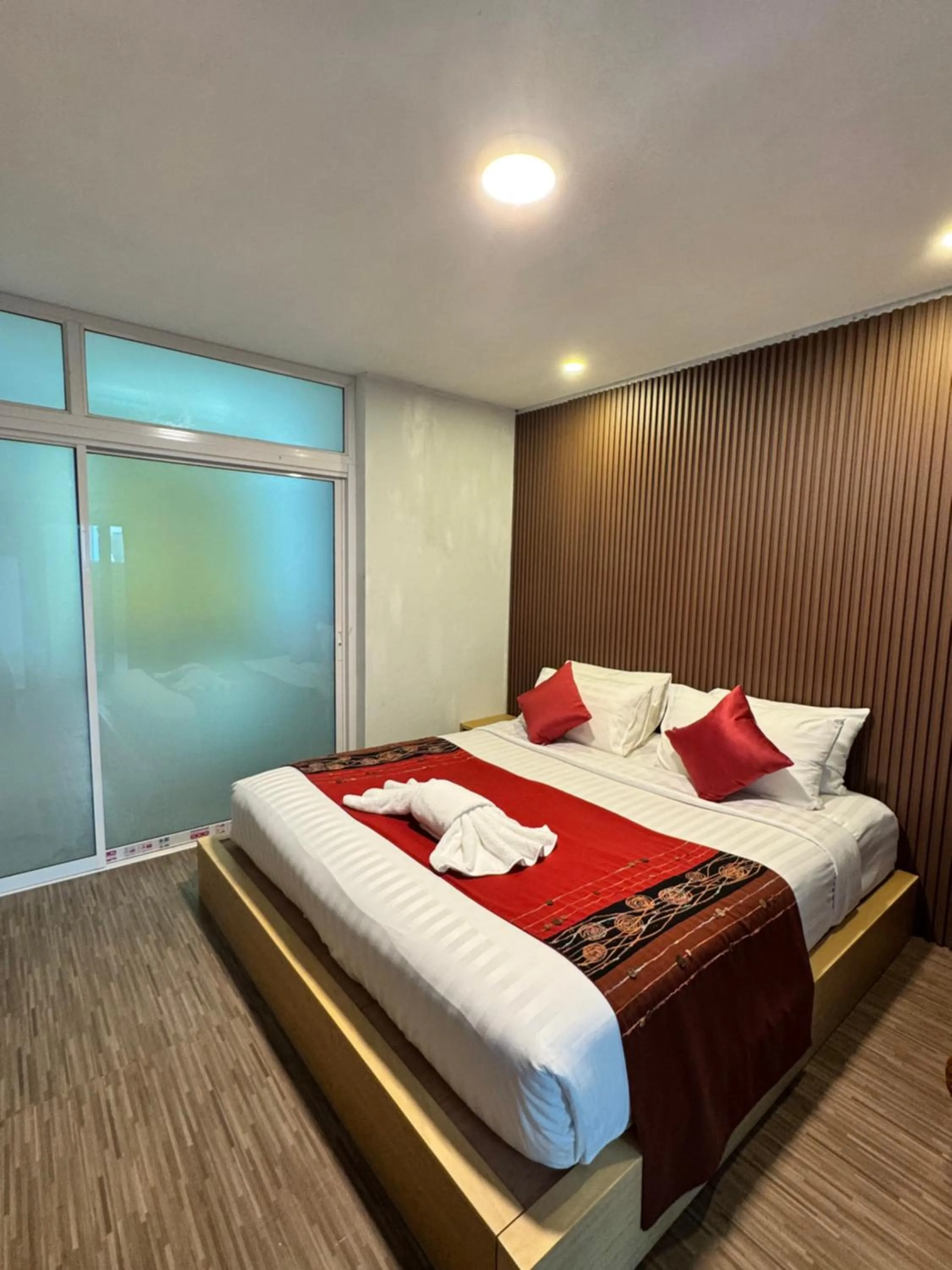 Bed in MM Hill Koh Samui Hotel - SHA Certified