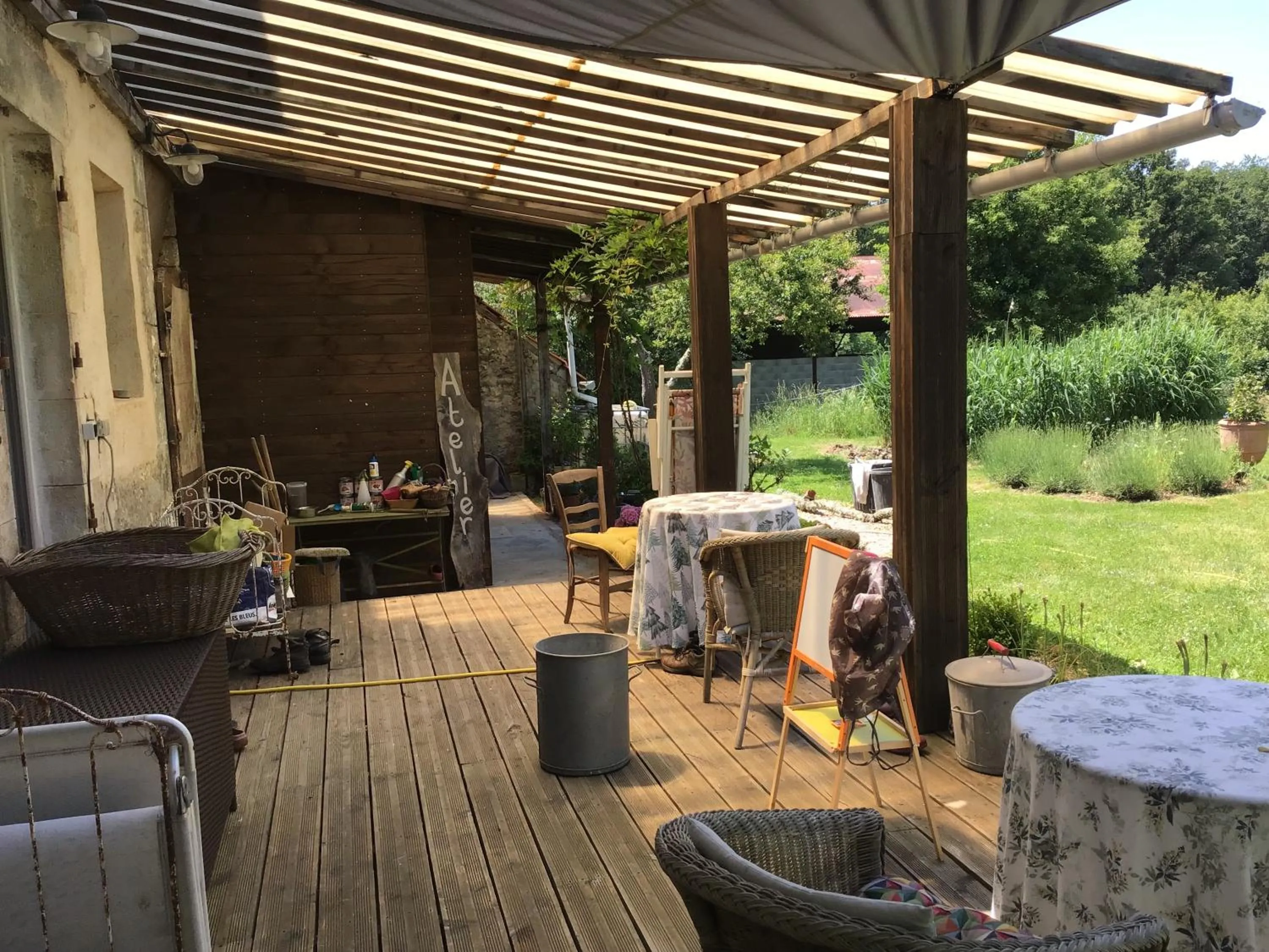 Balcony/Terrace in Le Domaine