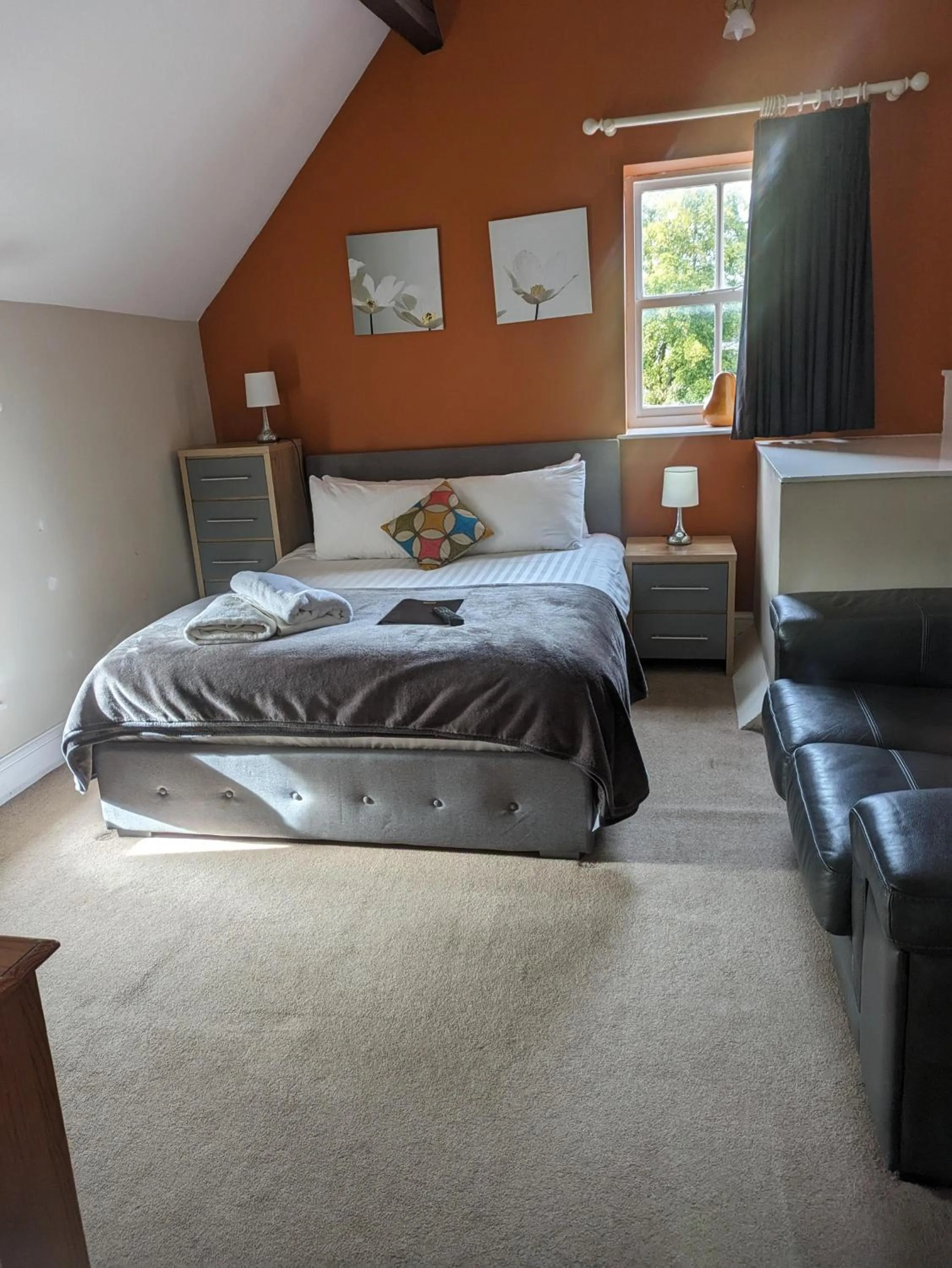 Bed in Charles Cotton Hotel