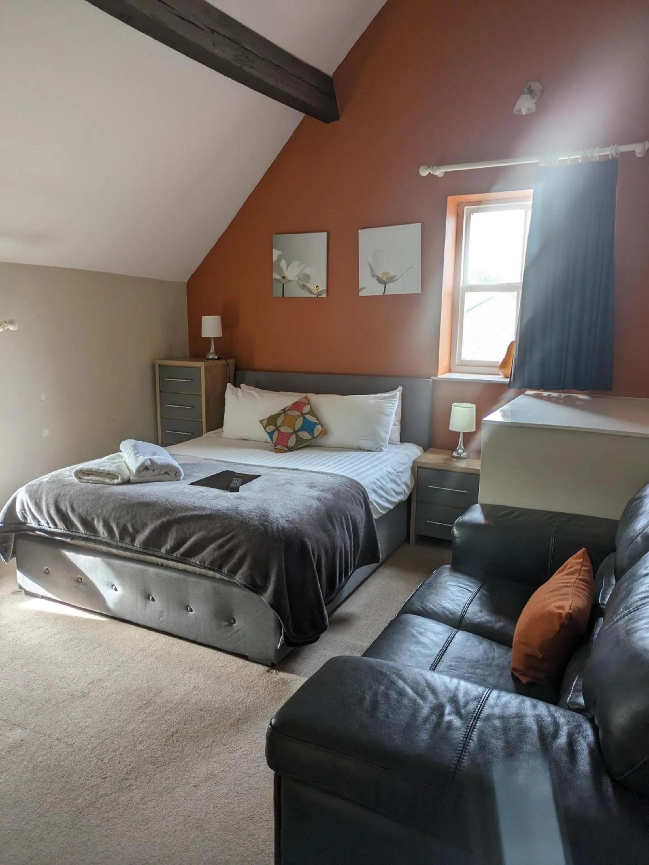 Bed in Charles Cotton Hotel