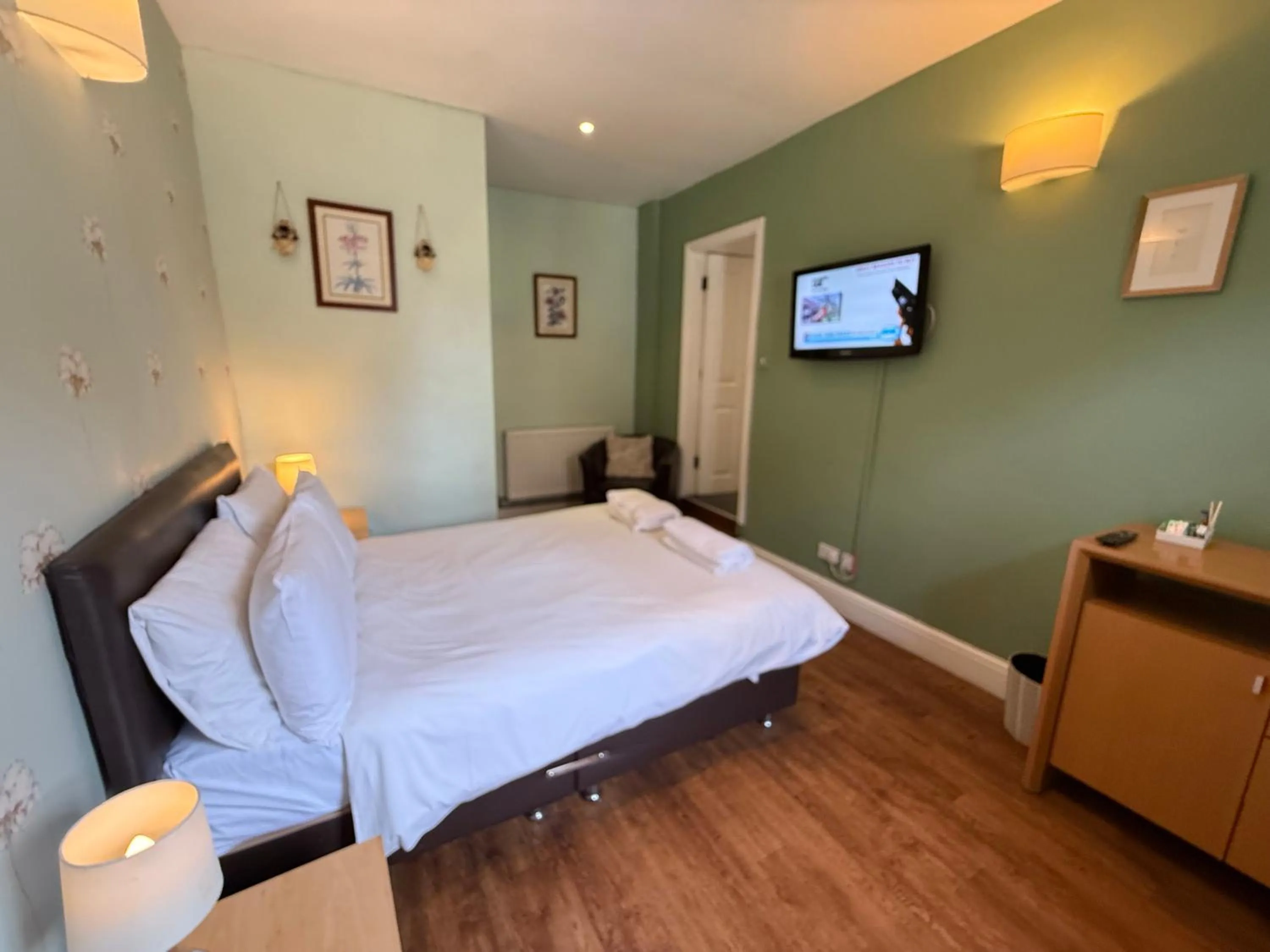 Bed in Charles Cotton Hotel