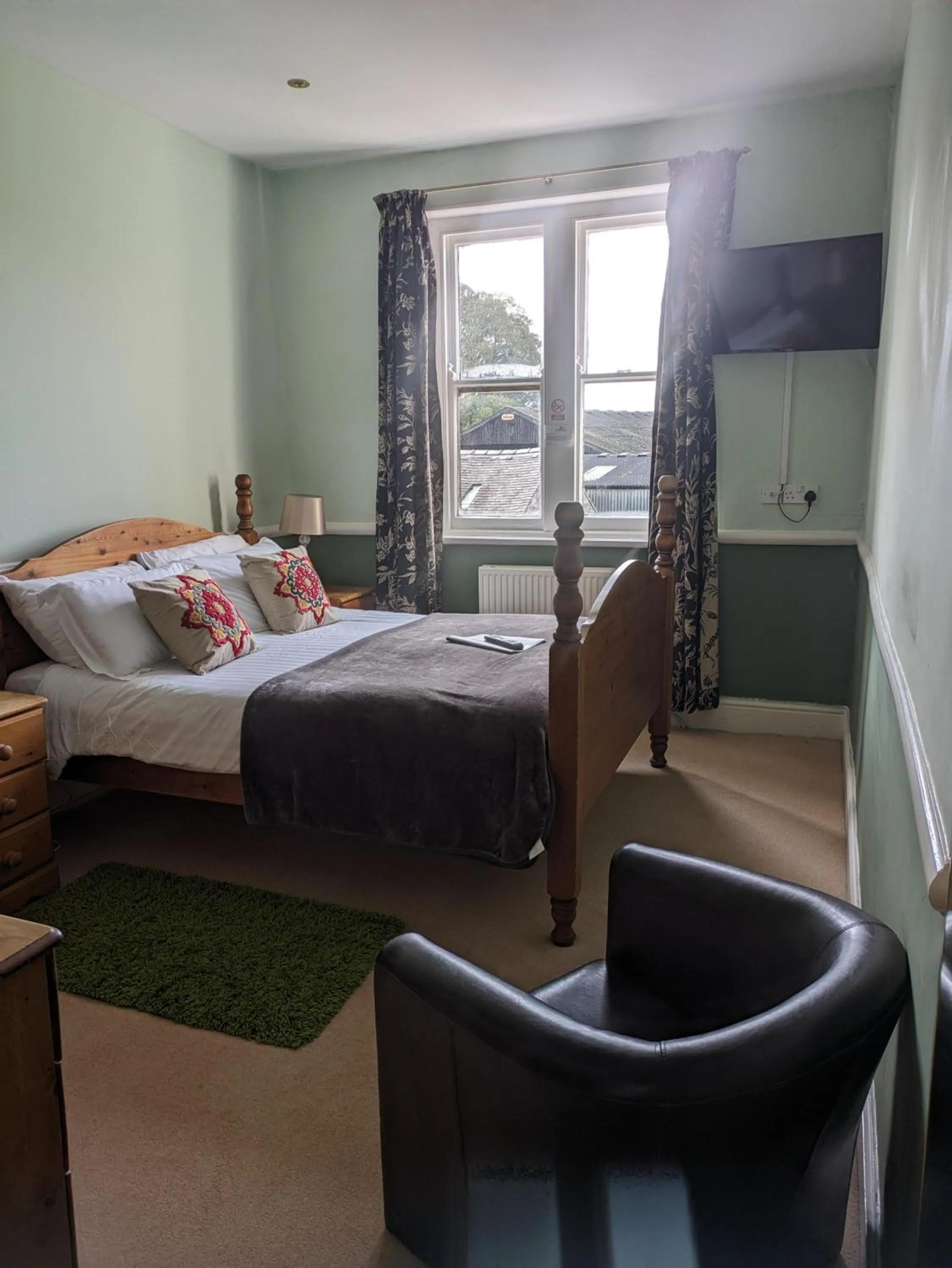 Bed in Charles Cotton Hotel