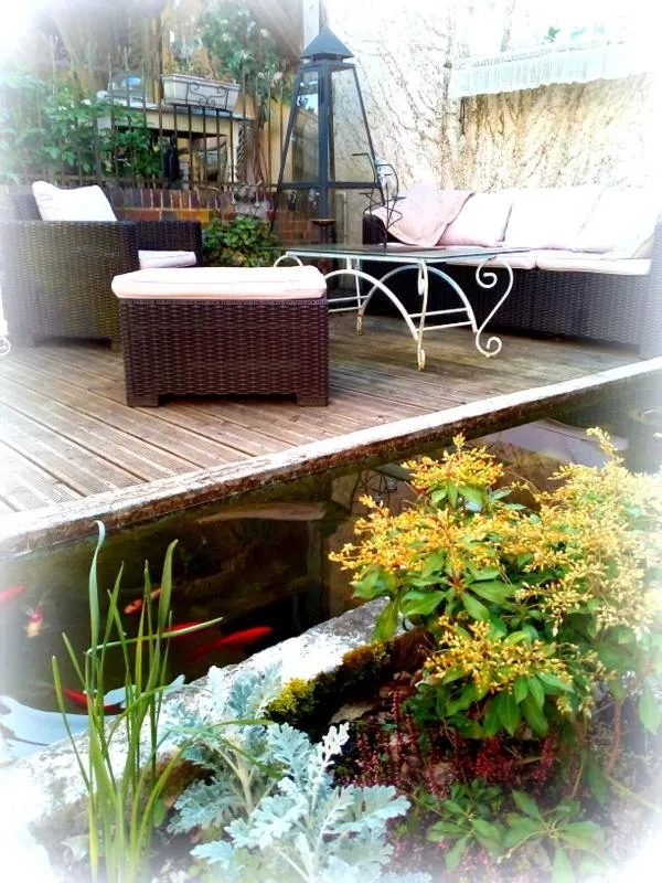 Garden in La Maison d'Hocquincourt