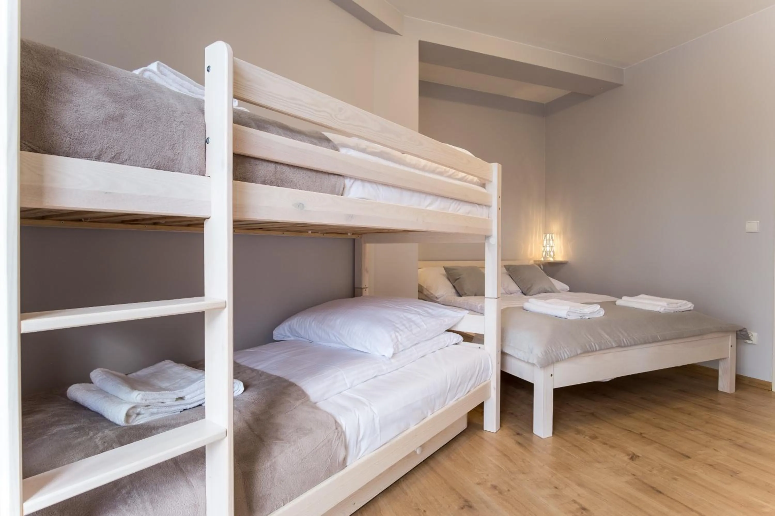 bunk bed, Bed in Apart-Center Sienkiewicza