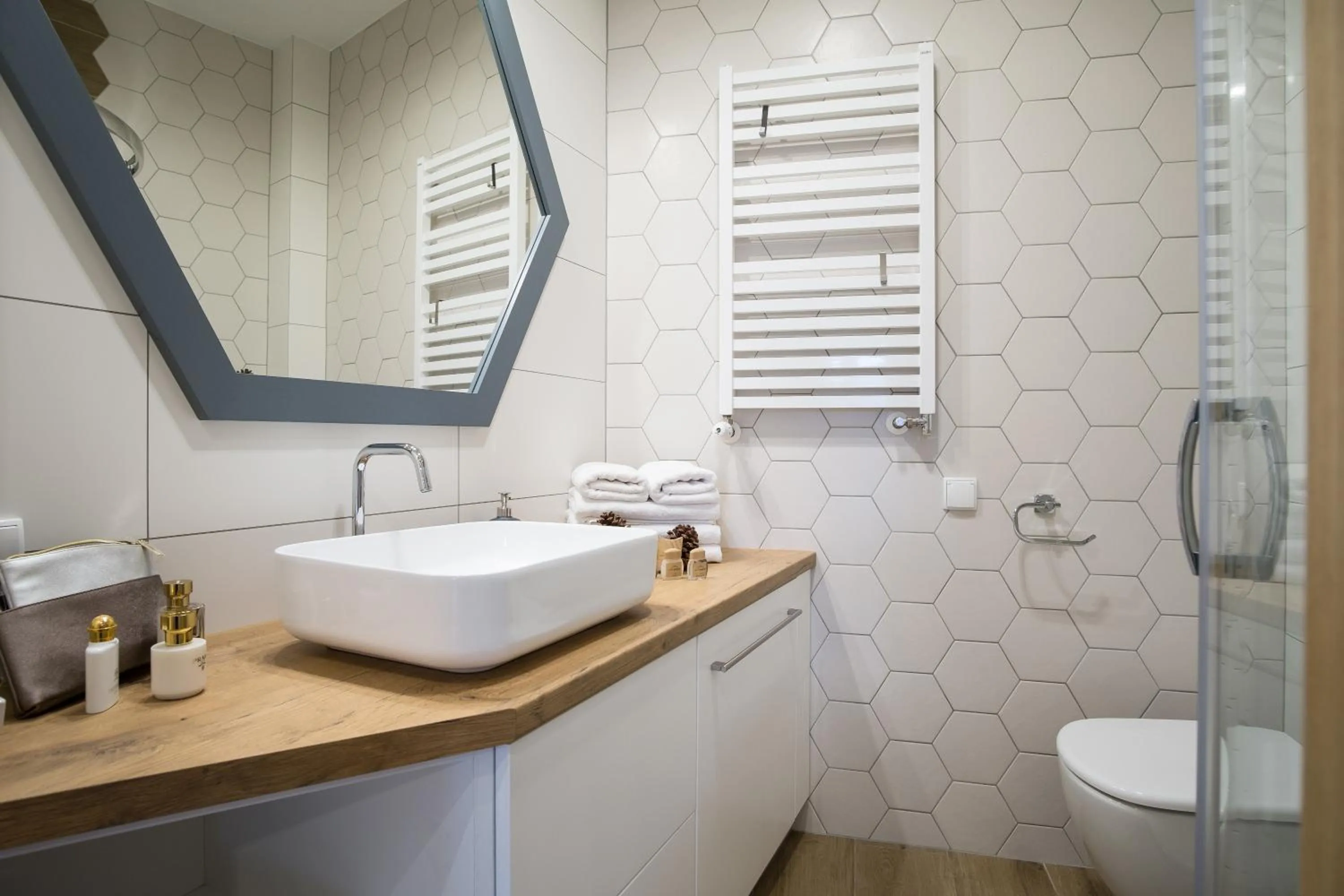 Bathroom in Apart-Center Sienkiewicza