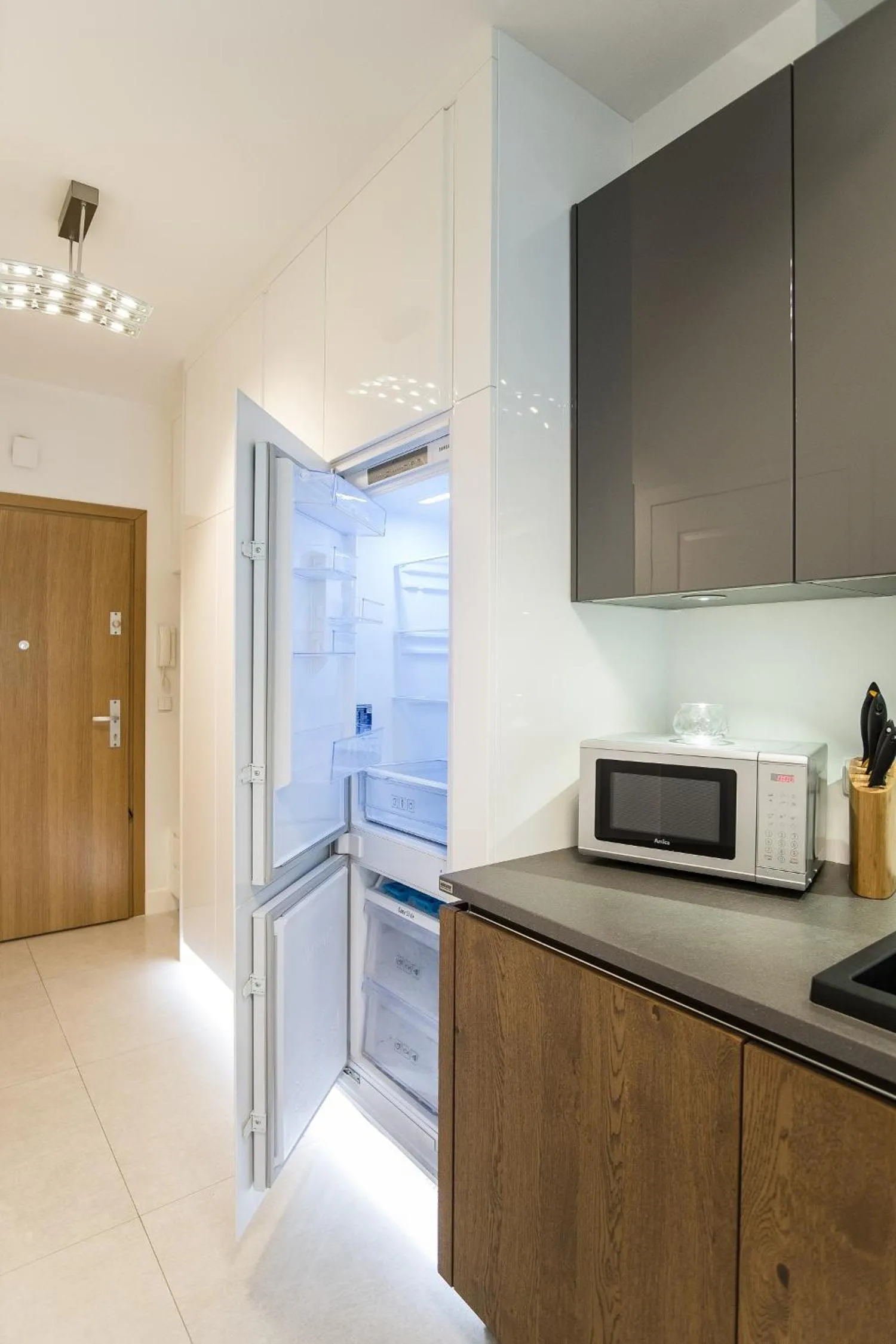 Kitchen or kitchenette in Apart-Center Sienkiewicza