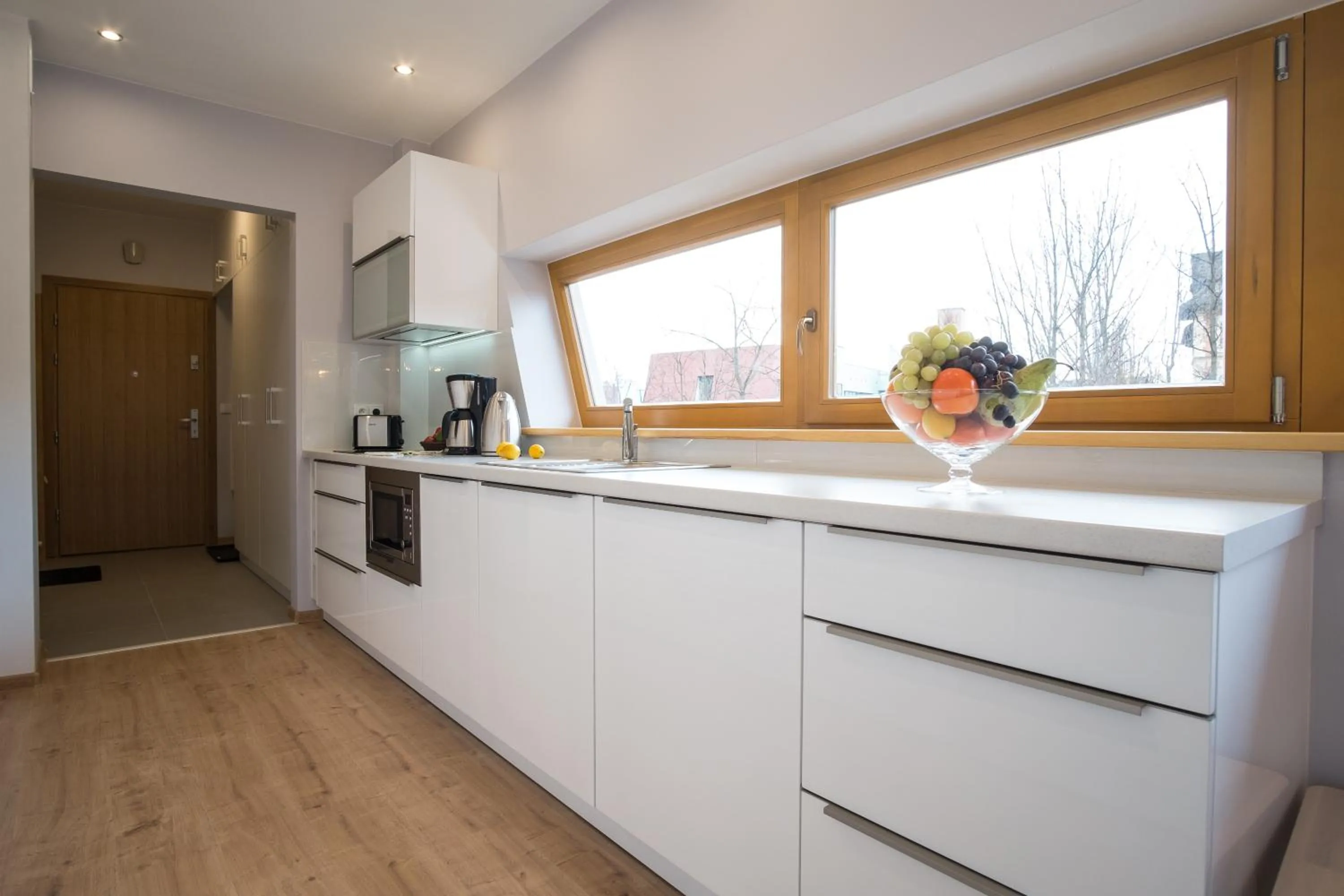 Kitchen or kitchenette in Apart-Center Sienkiewicza