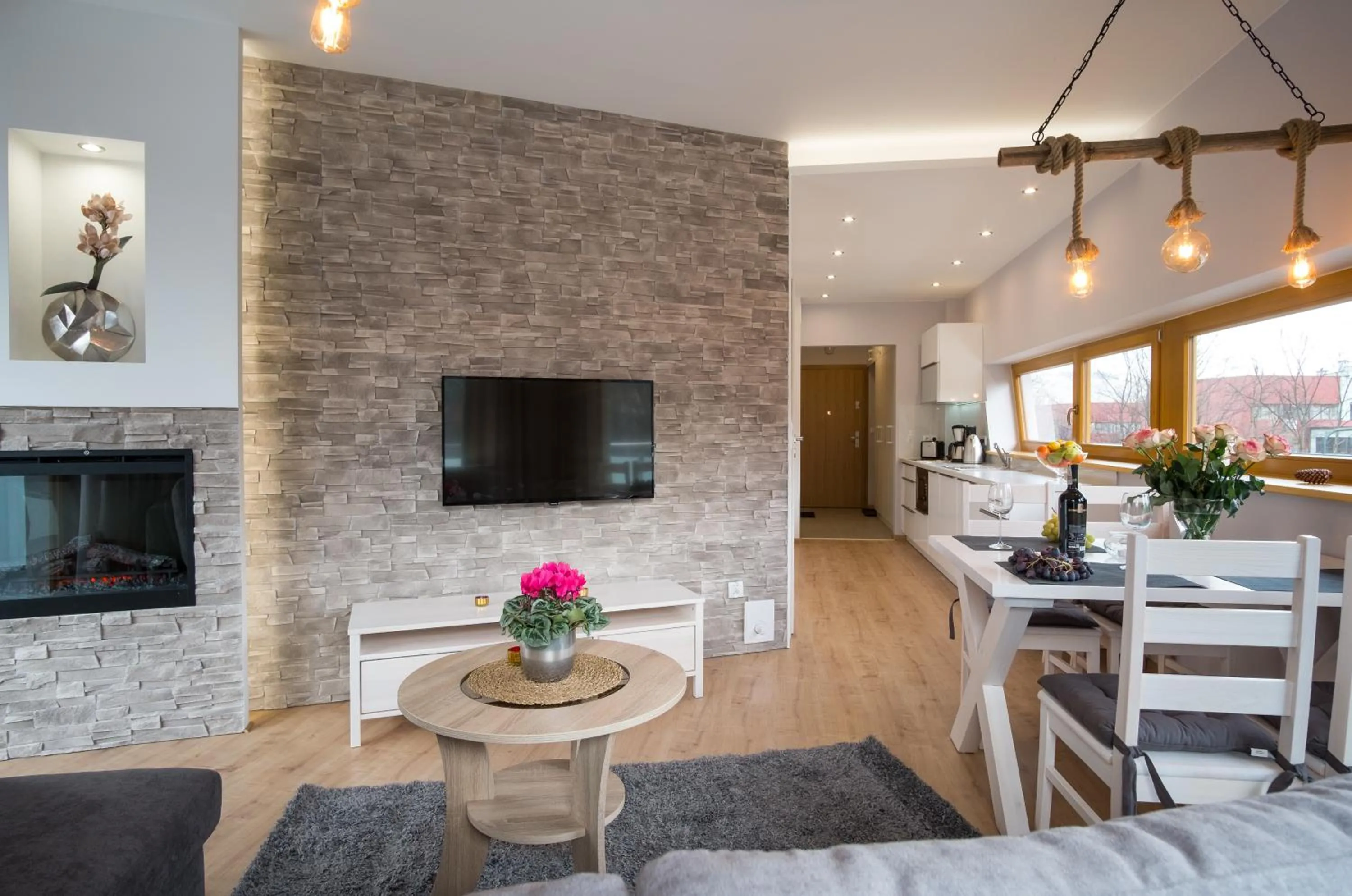 Living room in Apart-Center Sienkiewicza