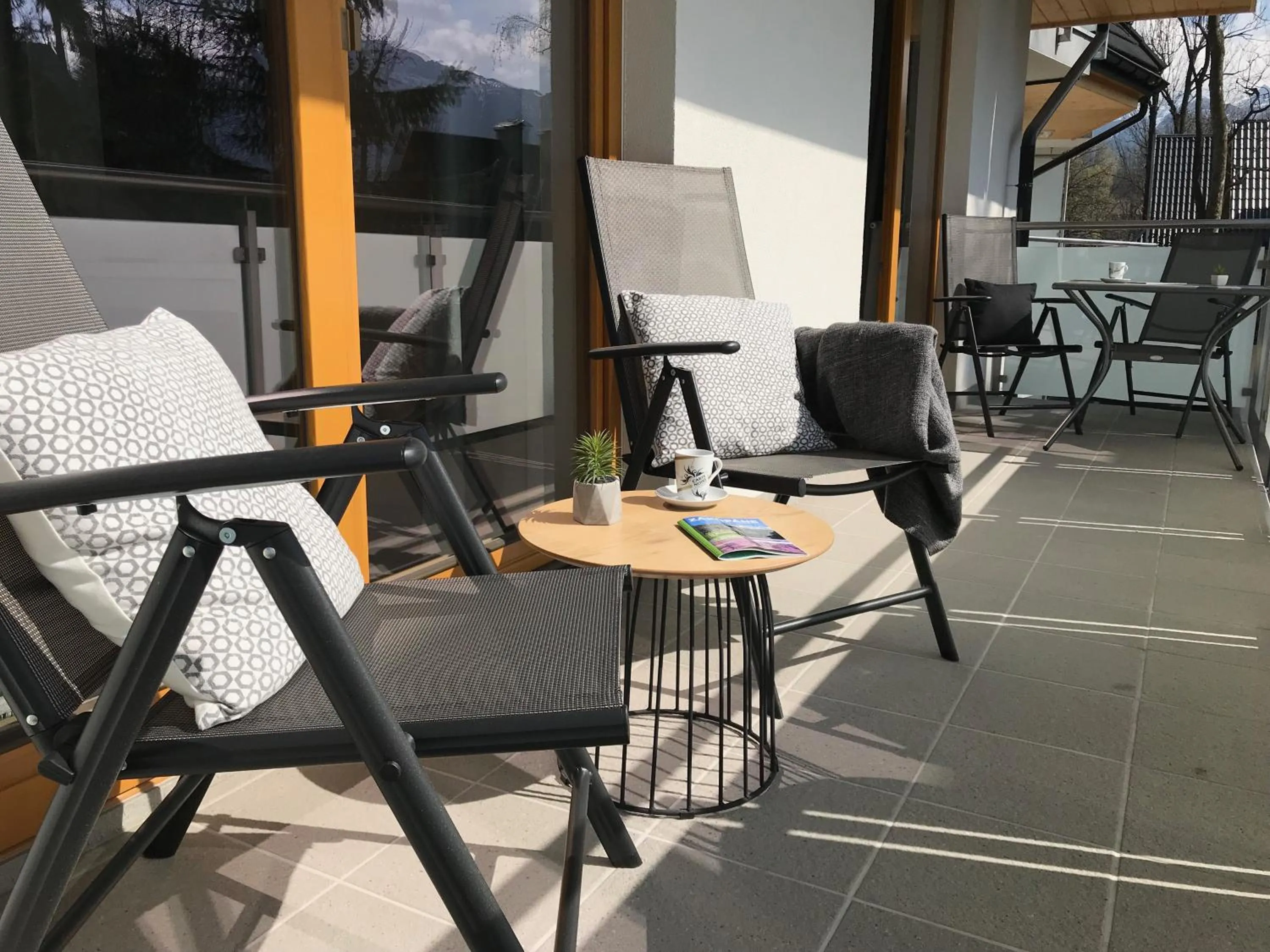 Balcony/Terrace in Apart-Center Sienkiewicza