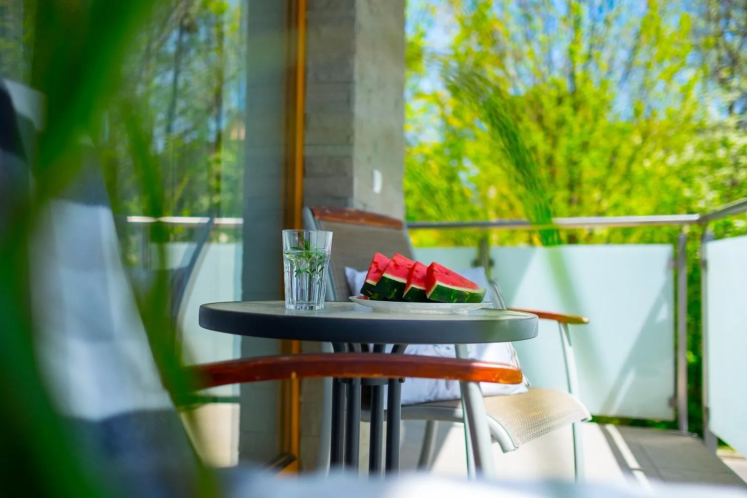 Balcony/Terrace in Apart-Center Sienkiewicza