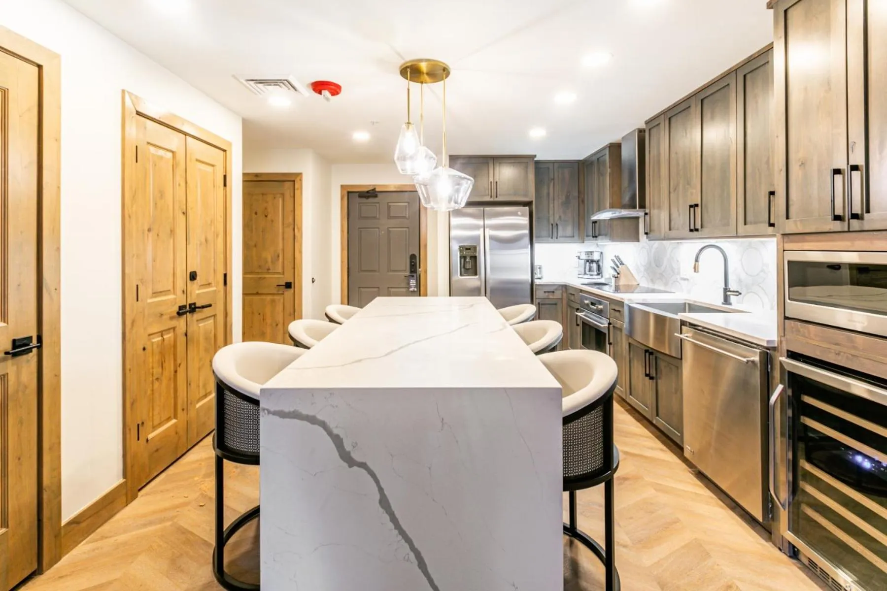 Dining area in Condos at Canyons Resort by White Pines