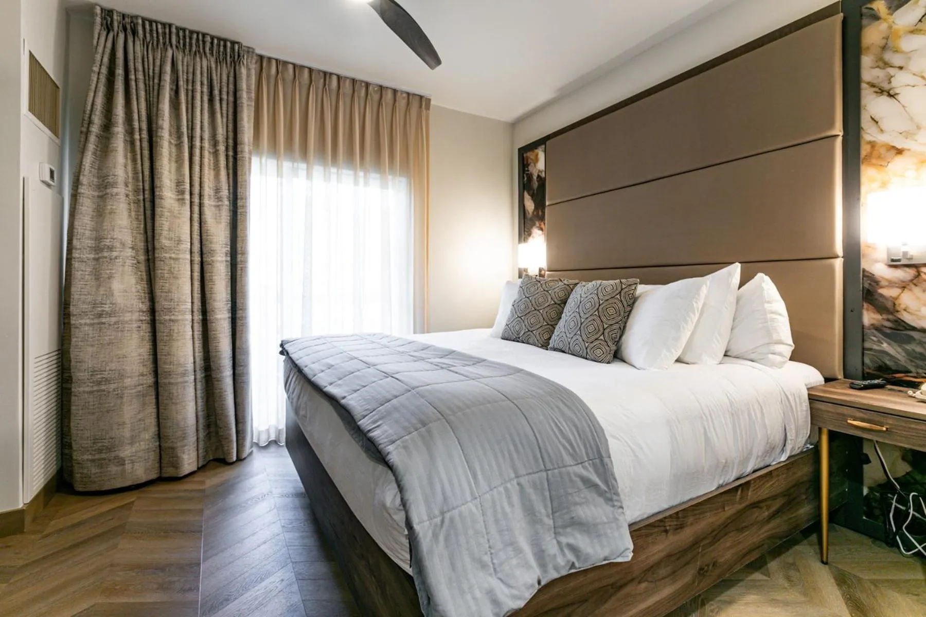 Bed in Condos at Canyons Resort by White Pines