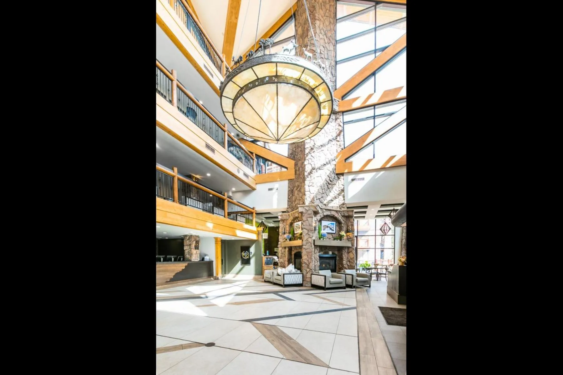 Lobby or reception in Condos at Canyons Resort by White Pines