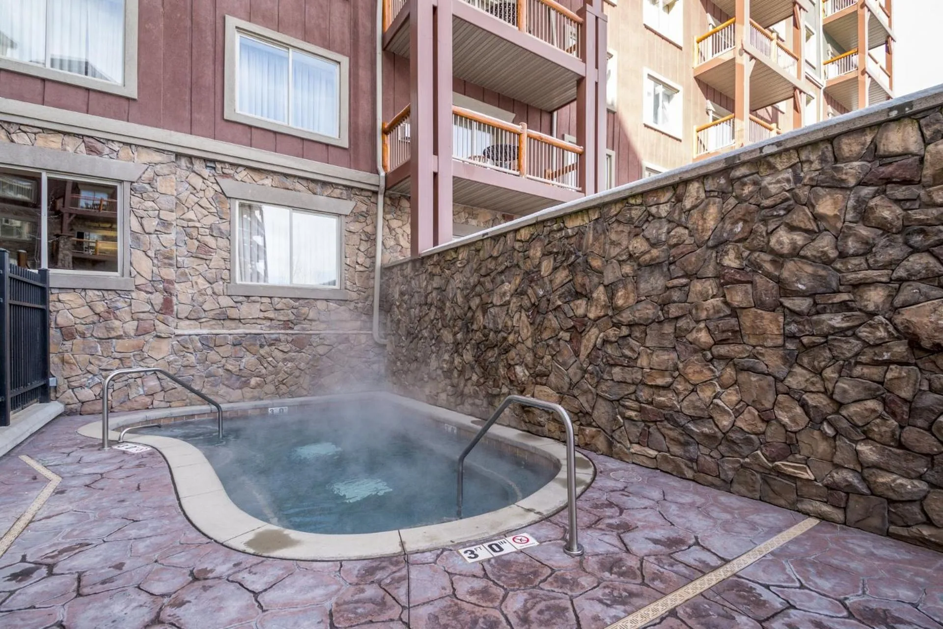 Hot Tub in Condos at Canyons Resort by White Pines