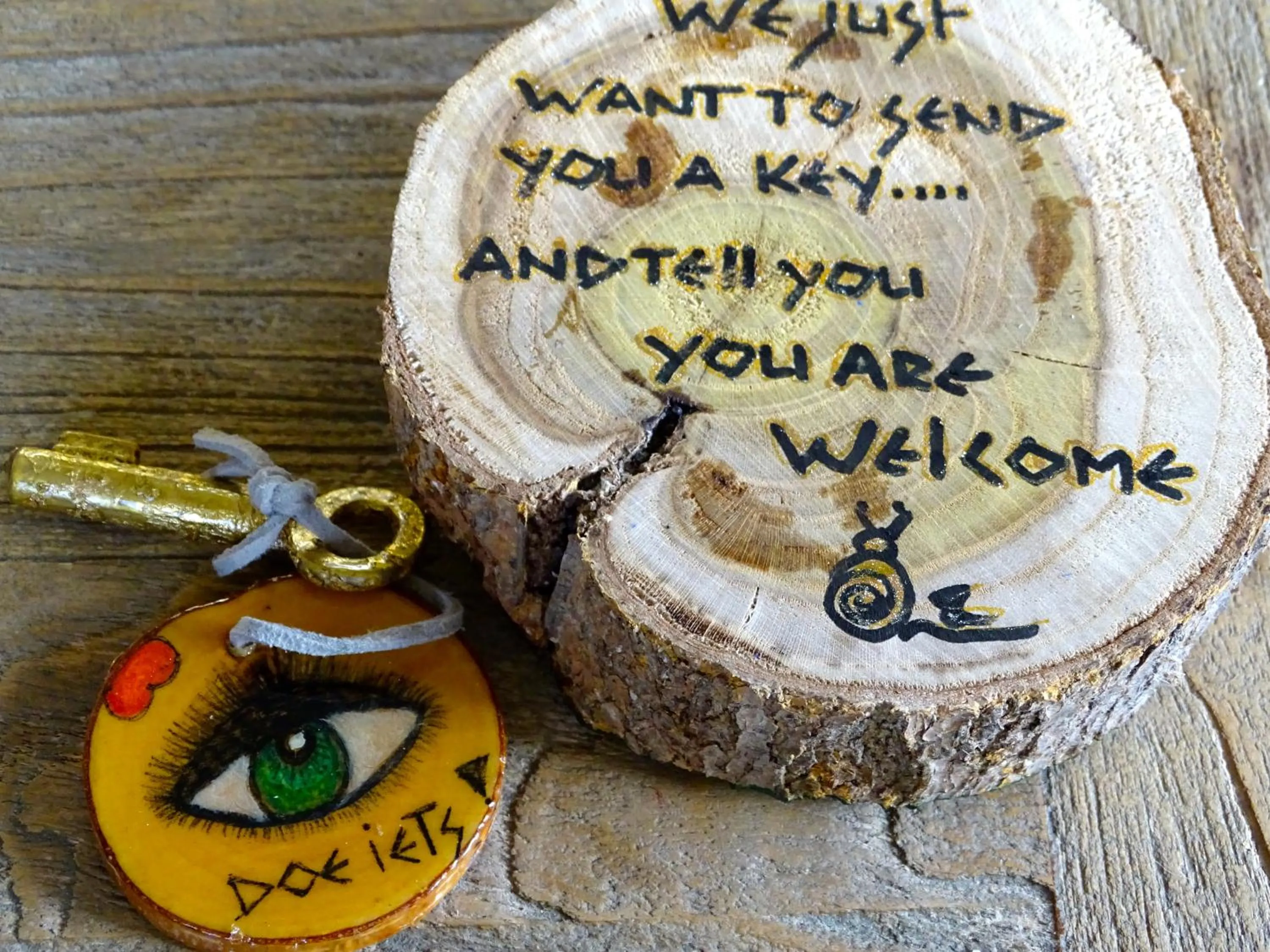 Decorative detail in B&B Montancourt-Middelburg