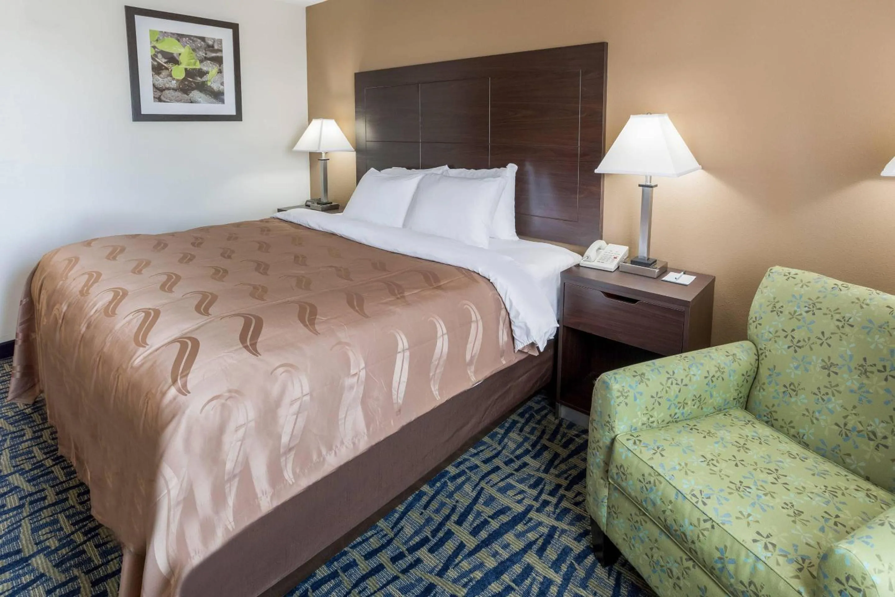 Bedroom in Quality Inn Rochelle