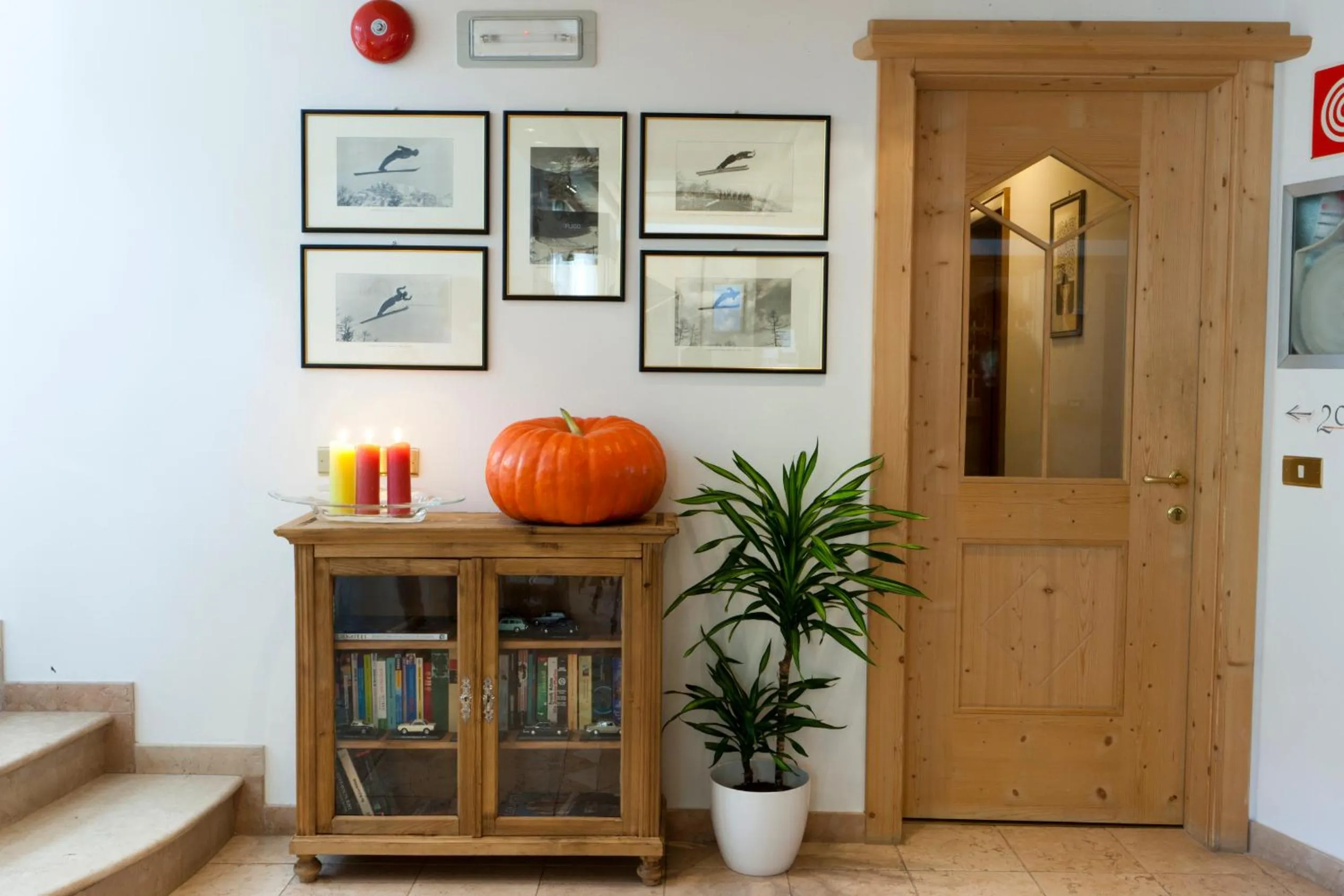 Decorative detail in Ciasa Roby