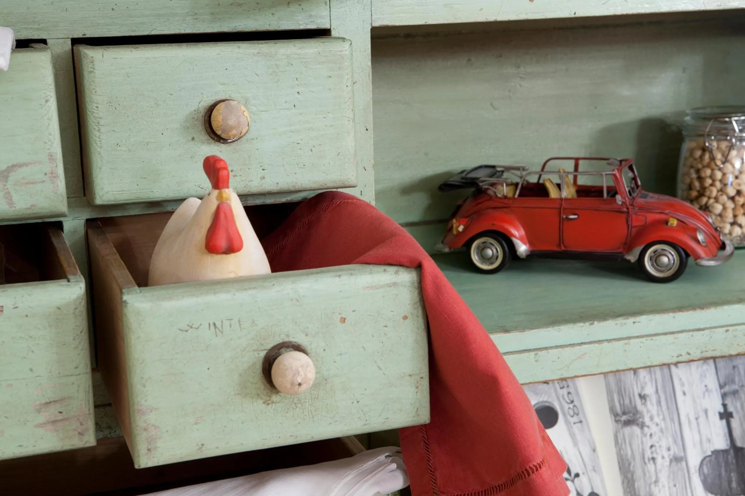 Decorative detail in Ciasa Roby