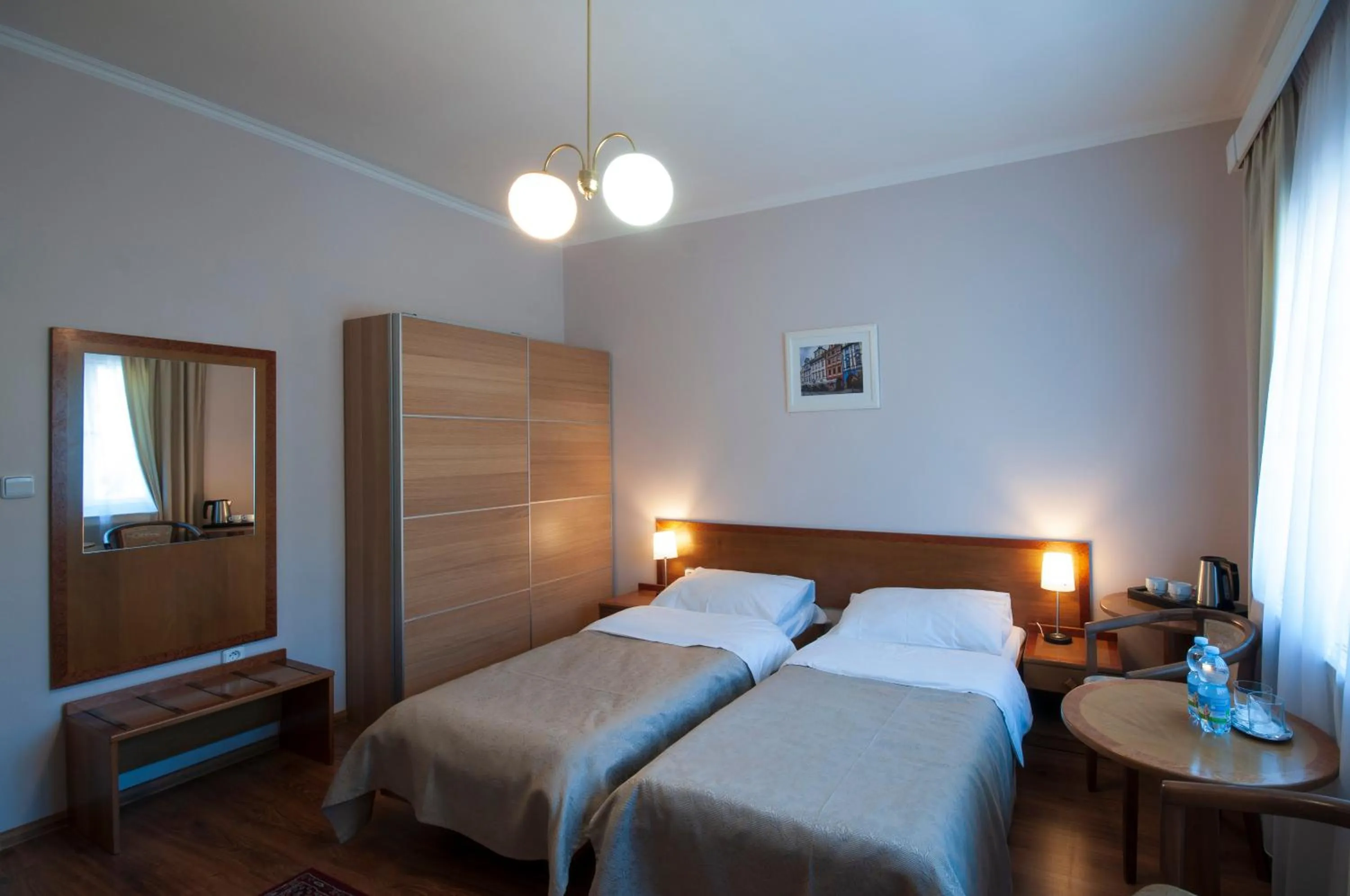 Bed in Art Deco Hotel Hoffmann